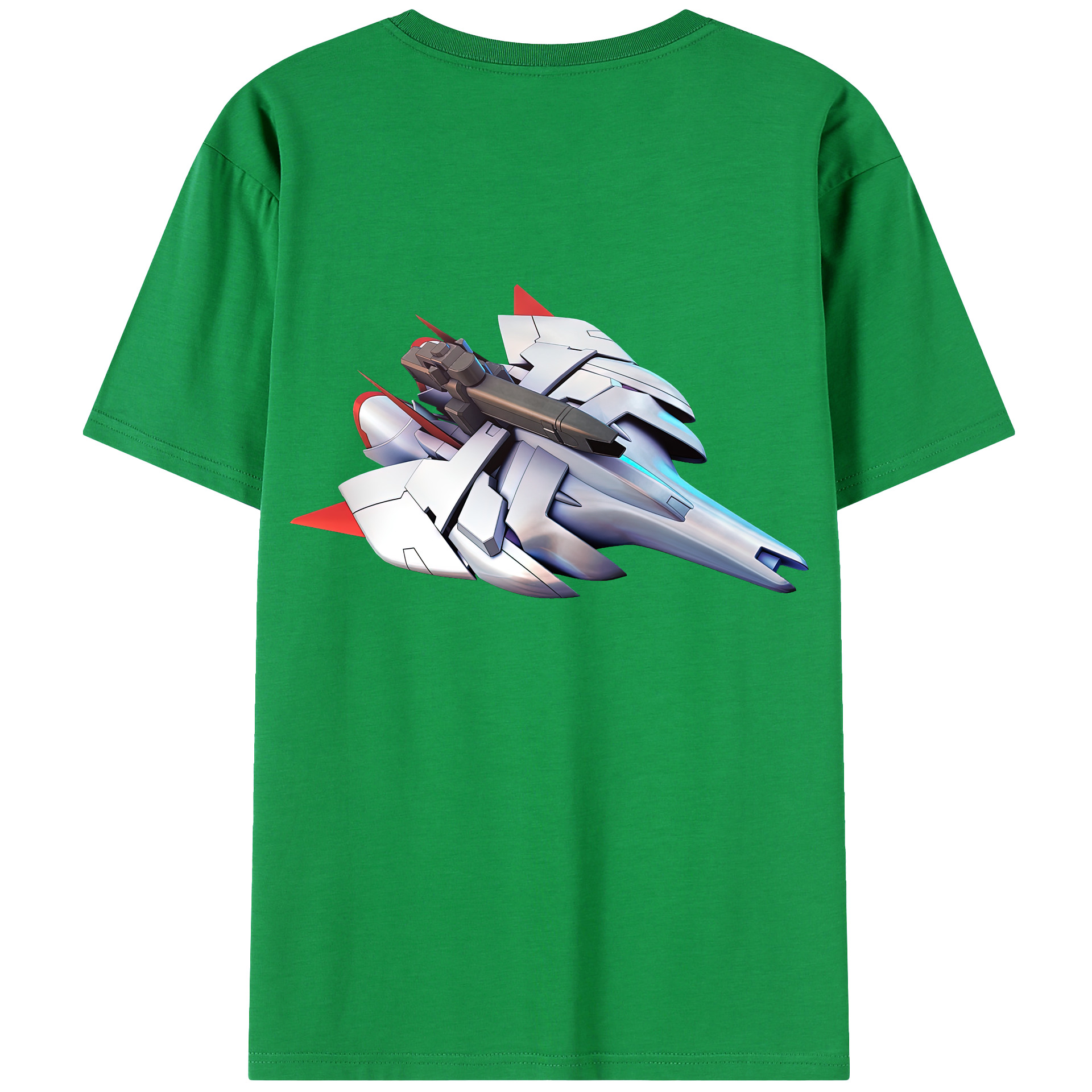 （画像用） 機動戦士ガンダム Mobile Suit Gundam 綿100％ メンズ半袖Tシャツ（バックプリント） 通気性