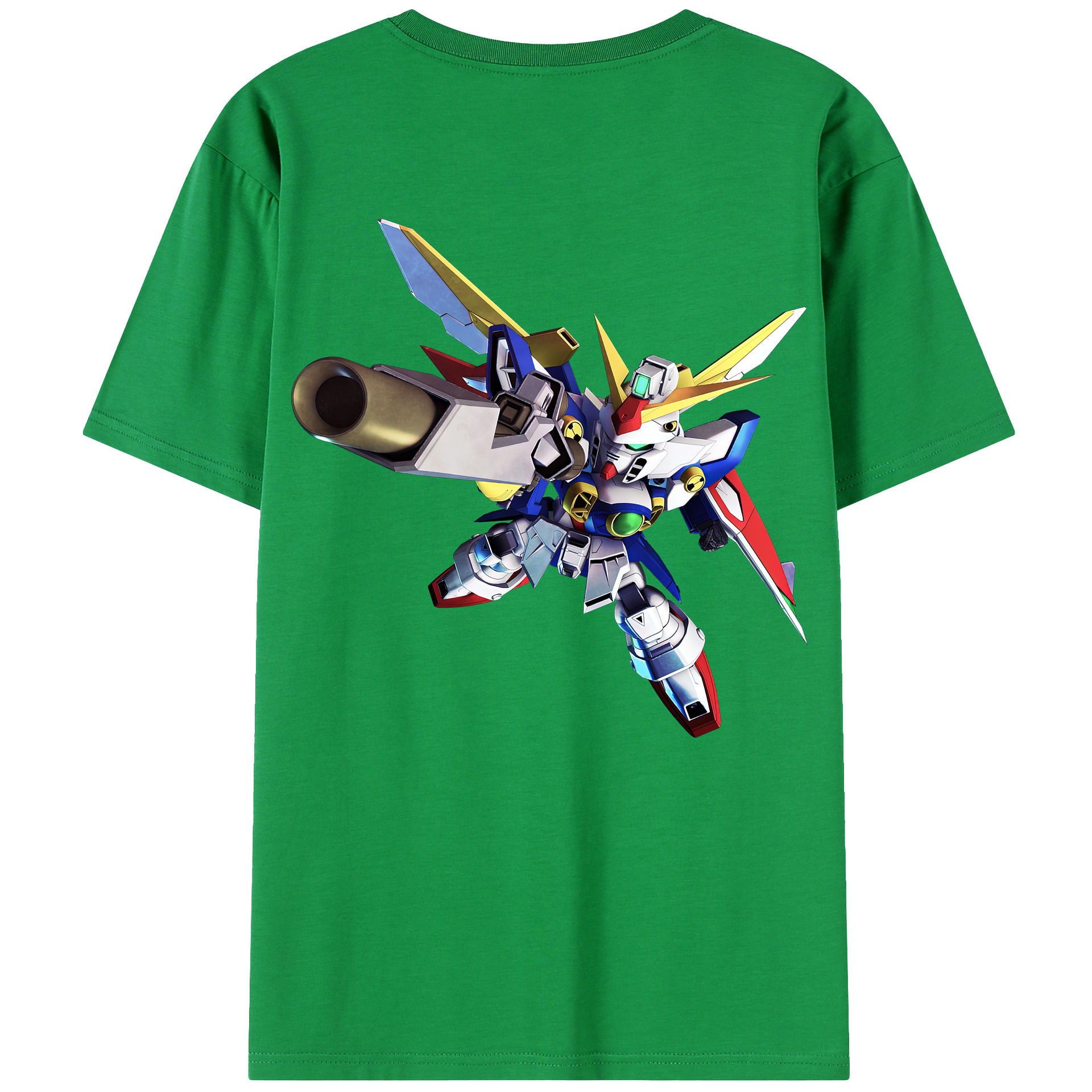 （画像用） 機動戦士ガンダム Mobile Suit Gundam 綿100％ メンズ半袖Tシャツ（バックプリント） 通気性