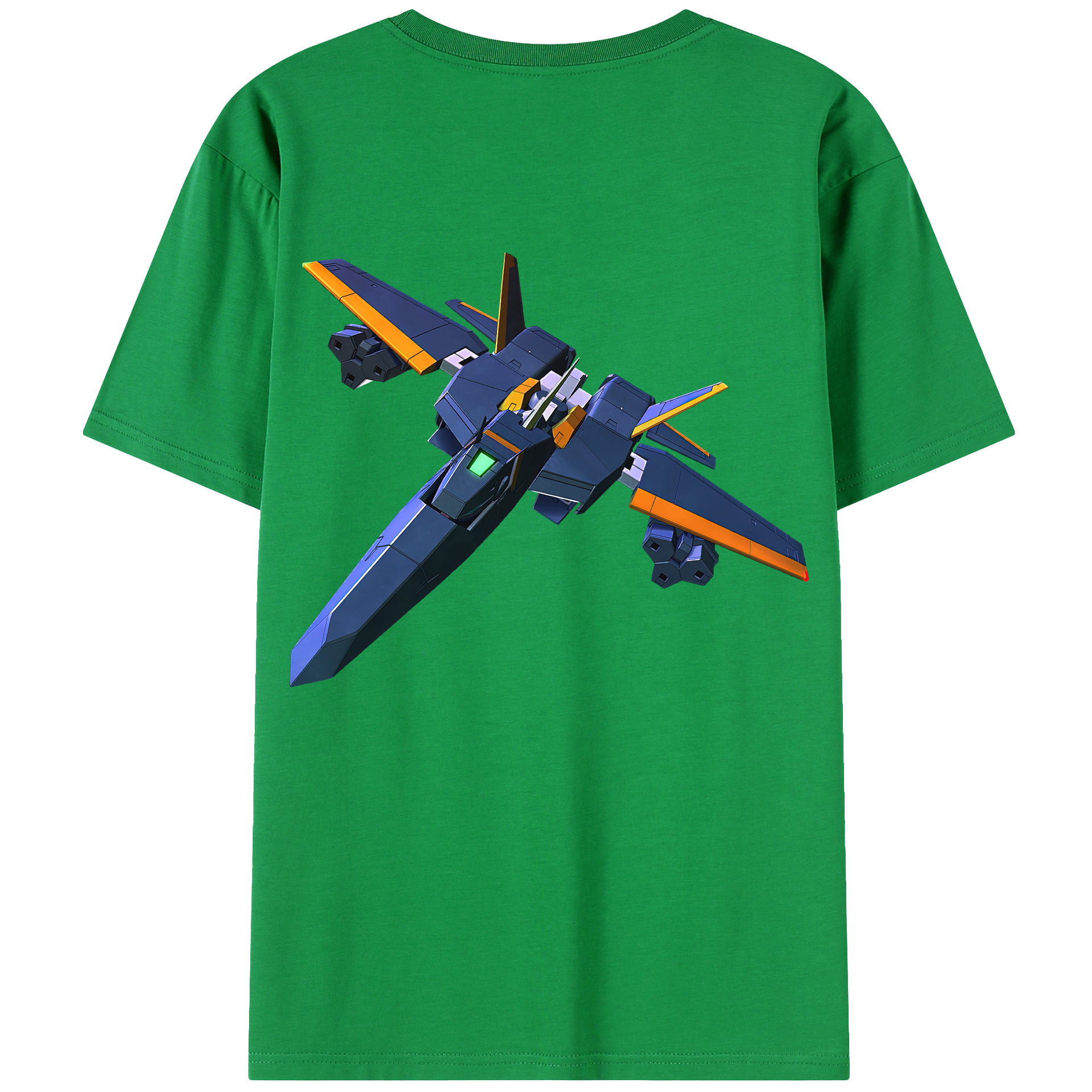 （画像用） 機動戦士ガンダム Mobile Suit Gundam 綿100％ メンズ半袖Tシャツ（バックプリント） 通気性