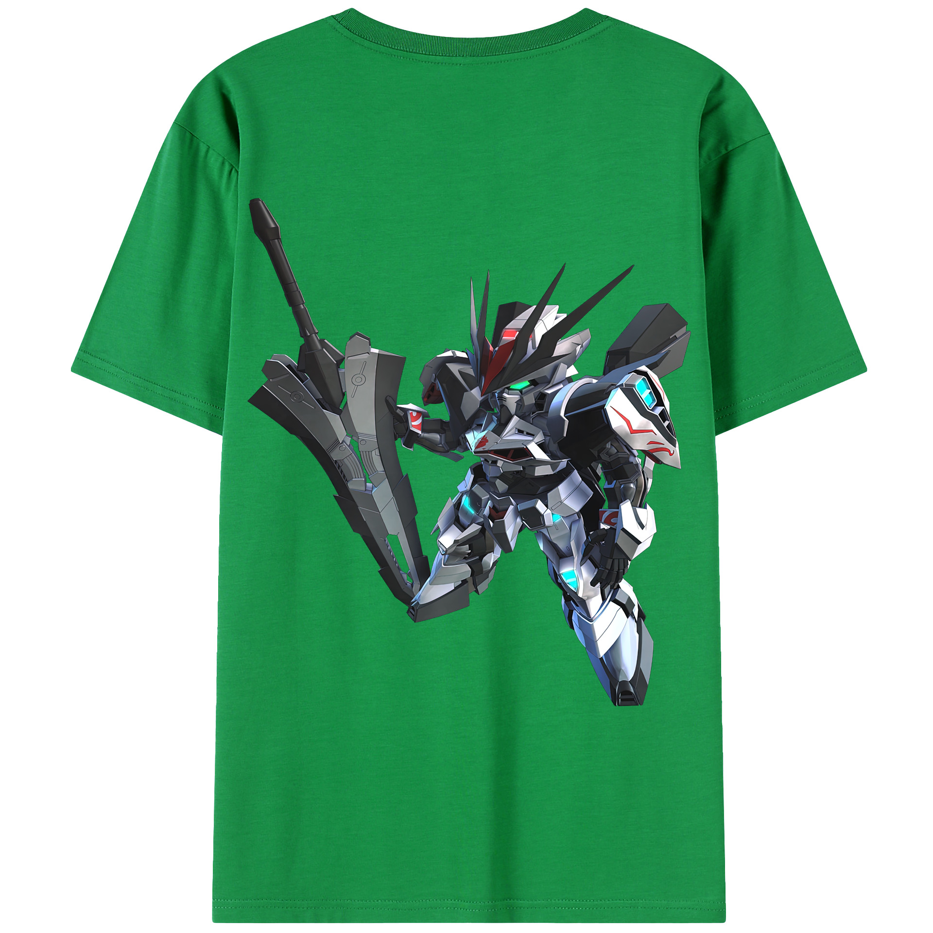 （画像用） 機動戦士ガンダム Mobile Suit Gundam 綿100％ メンズ半袖Tシャツ（バックプリント） 通気性
