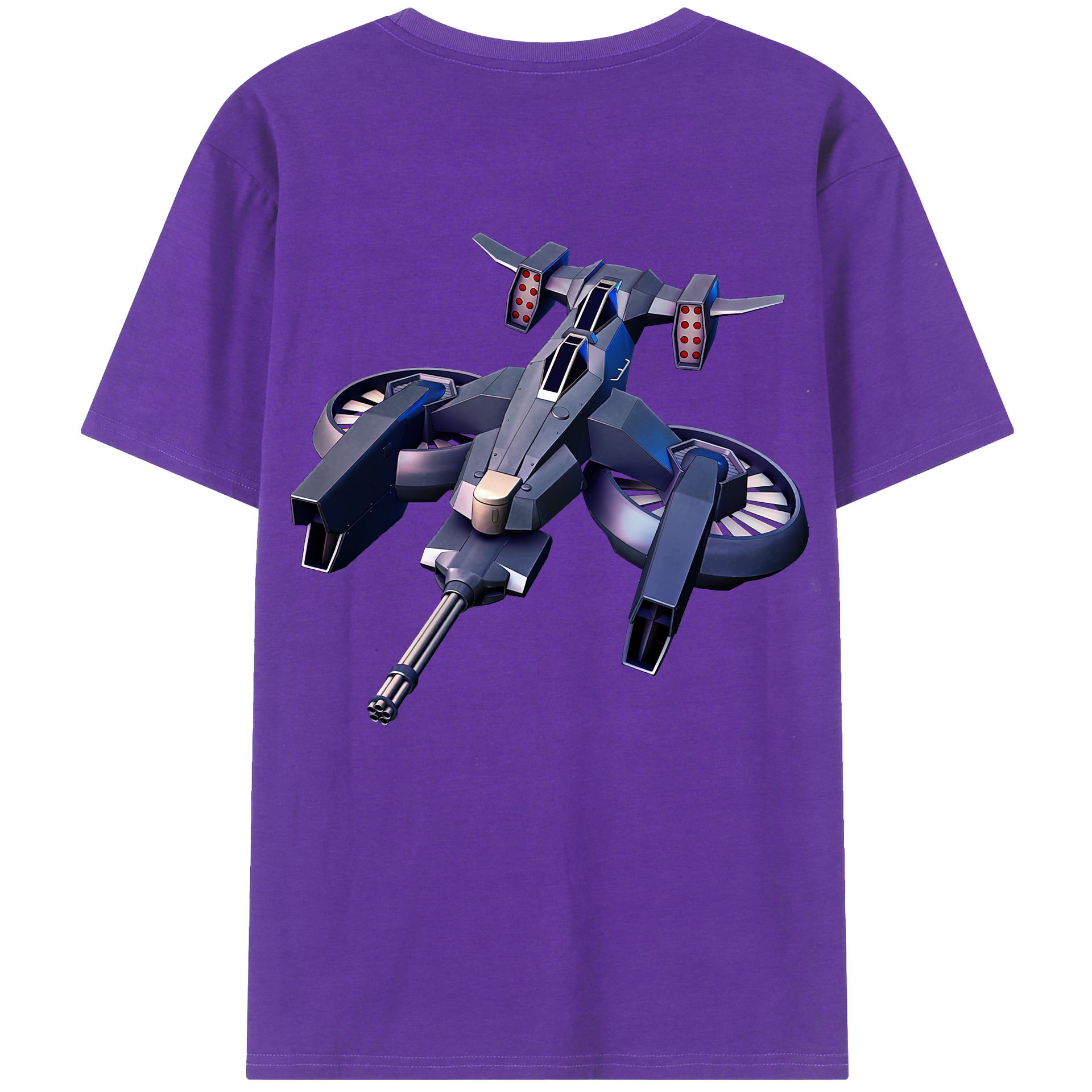 （画像用） 機動戦士ガンダム Mobile Suit Gundam 綿100％ メンズ半袖Tシャツ（バックプリント） 通気性