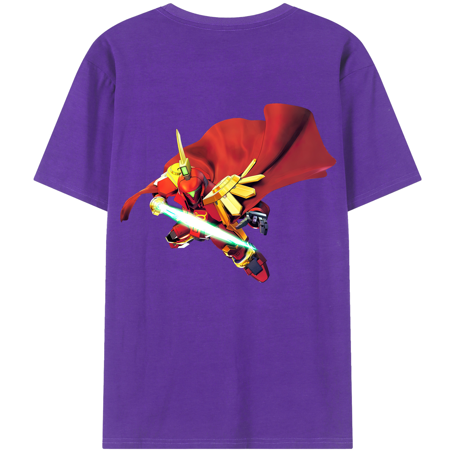 （画像用） 機動戦士ガンダム Mobile Suit Gundam 綿100％ メンズ半袖Tシャツ（バックプリント） 通気性