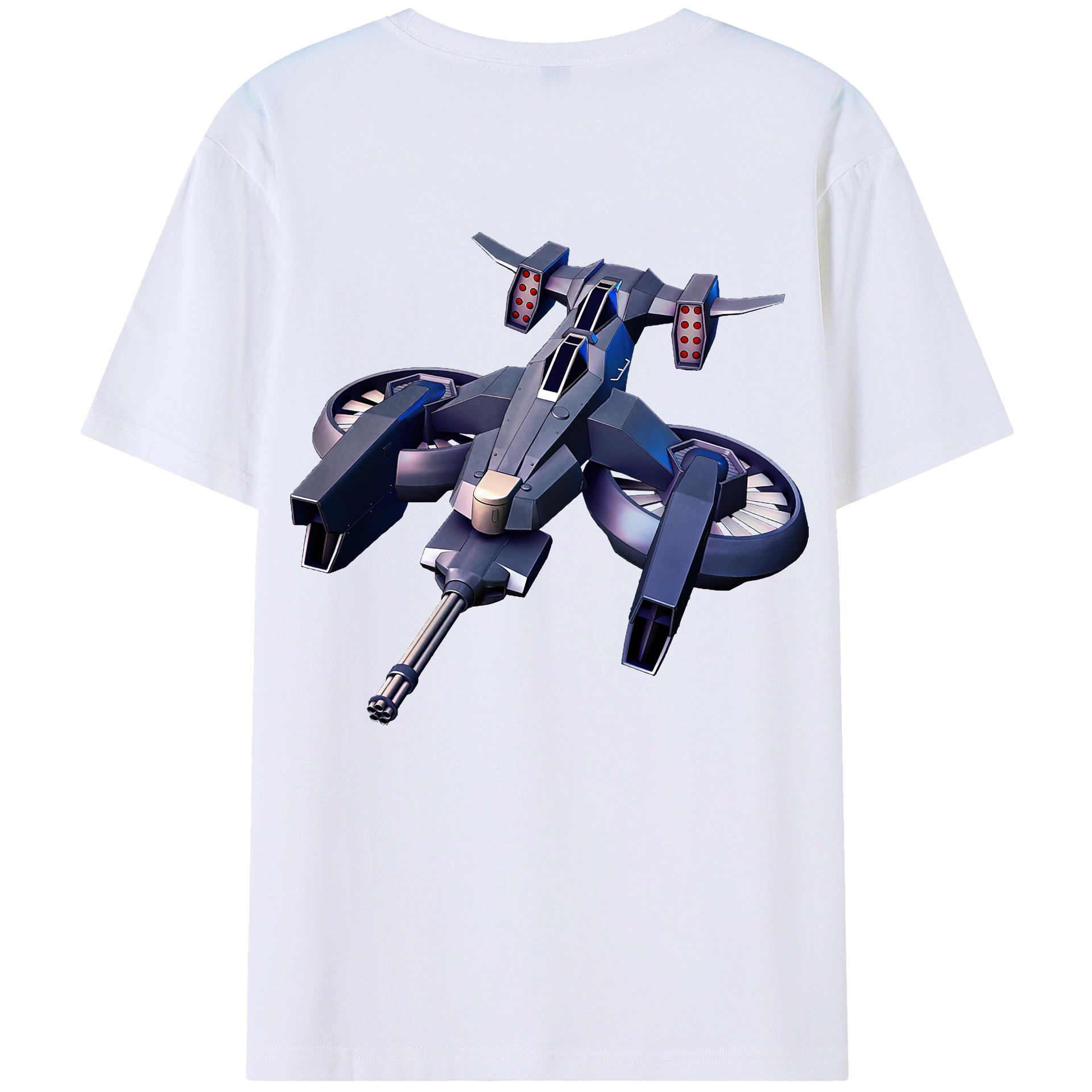 （画像用） 機動戦士ガンダム Mobile Suit Gundam 綿100％ メンズ半袖Tシャツ（バックプリント） 通気性