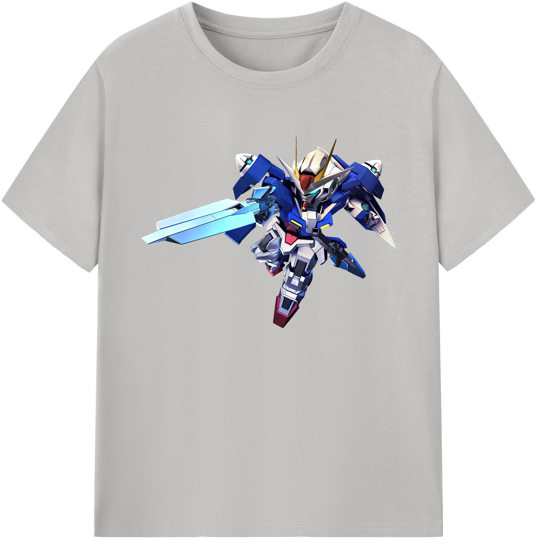 （画像用） 機動戦士ガンダム Mobile Suit Gundam 綿100％ メンズ半袖Tシャツ｜肌触りやわらか＆通気性