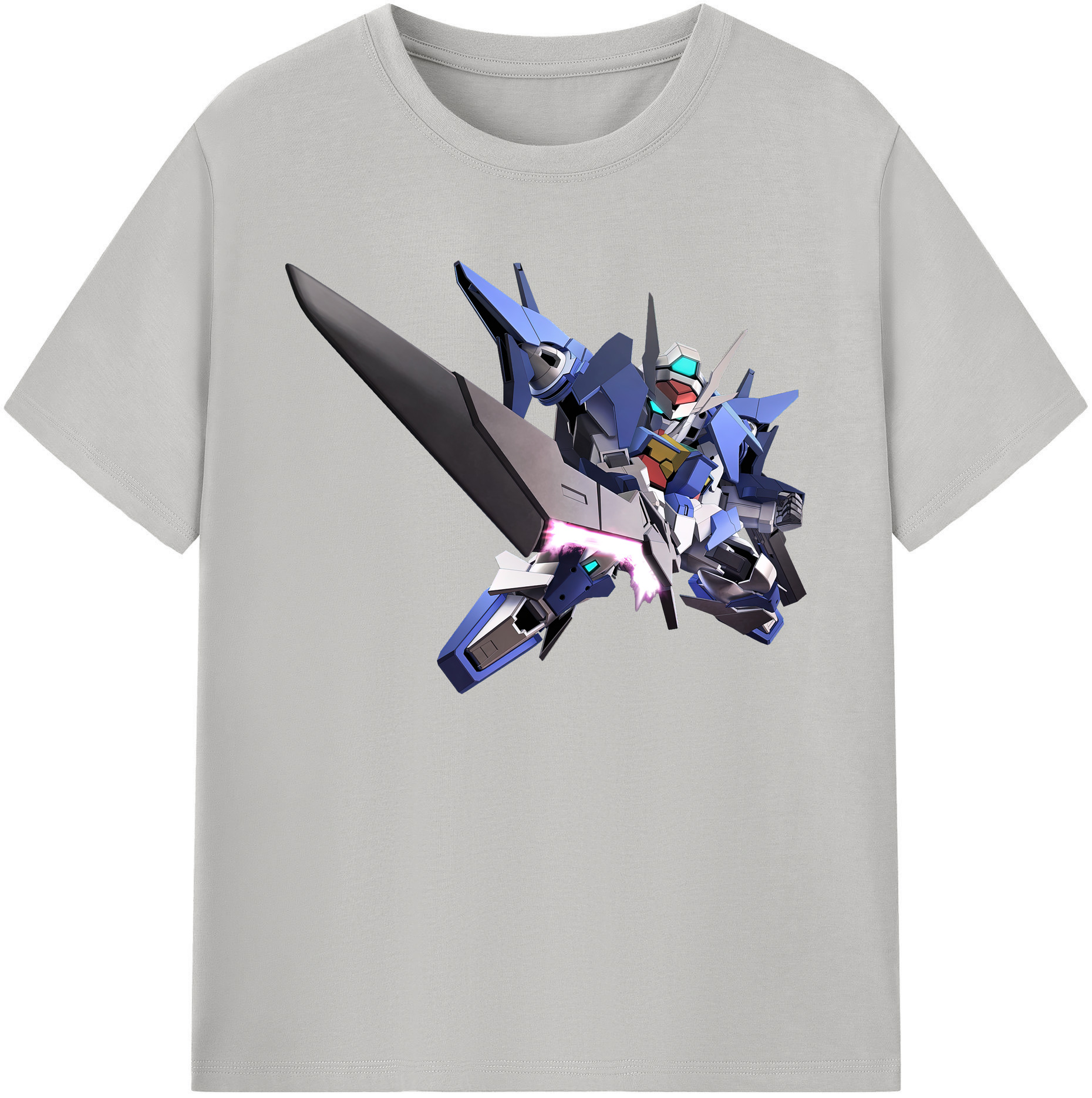 （画像用） 機動戦士ガンダム Mobile Suit Gundam 綿100％ メンズ半袖Tシャツ｜肌触りやわらか＆通気性