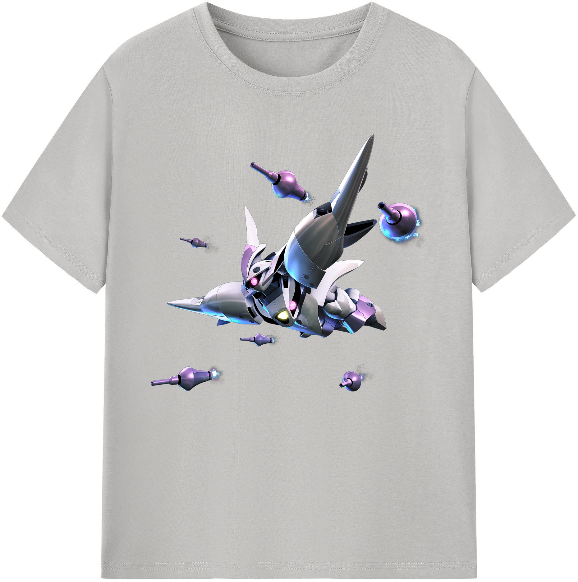 （画像用） 機動戦士ガンダム Mobile Suit Gundam 綿100％ メンズ半袖Tシャツ｜肌触りやわらか＆通気性