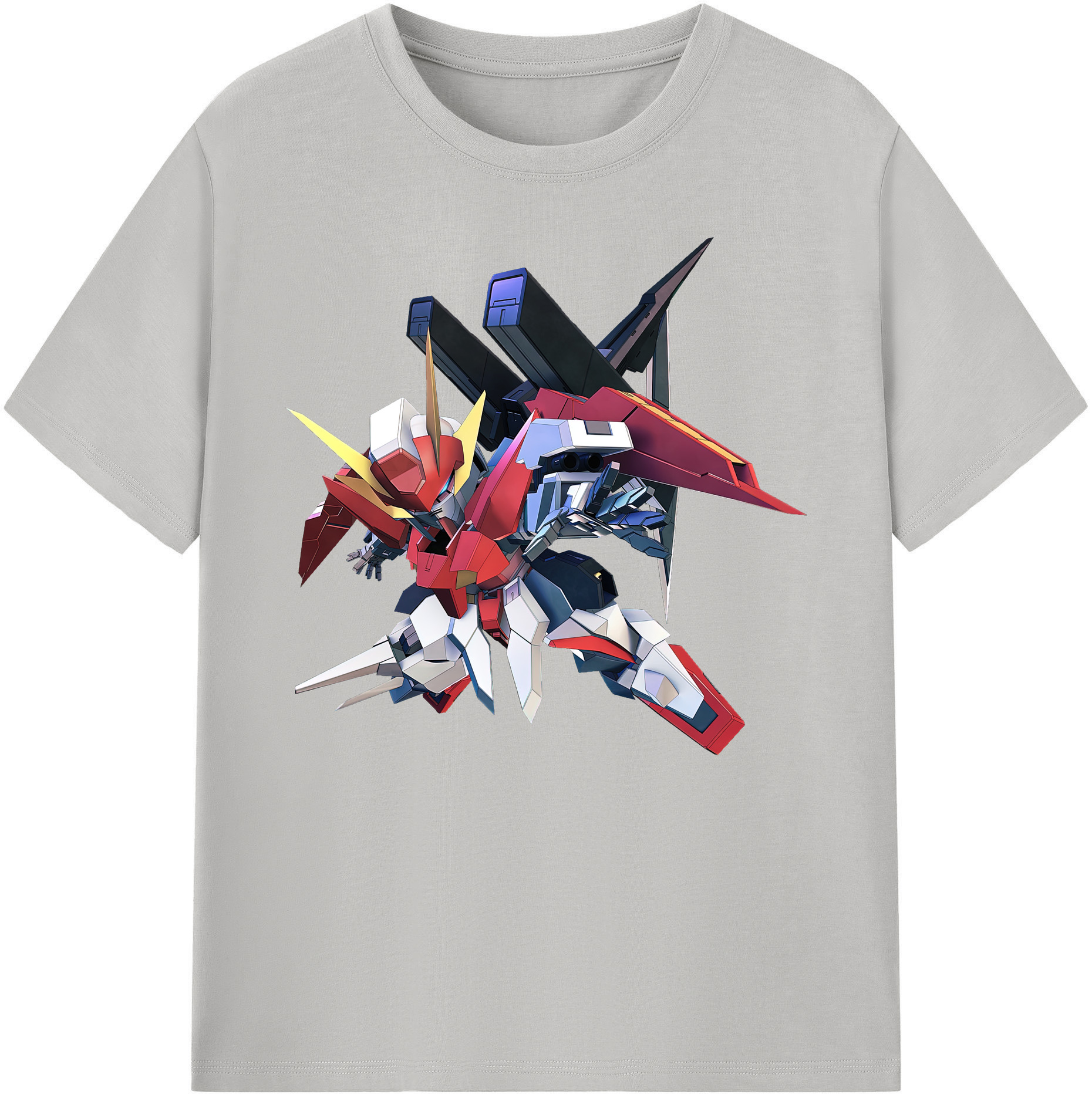 （画像用） 機動戦士ガンダム Mobile Suit Gundam 綿100％ メンズ半袖Tシャツ｜肌触りやわらか＆通気性