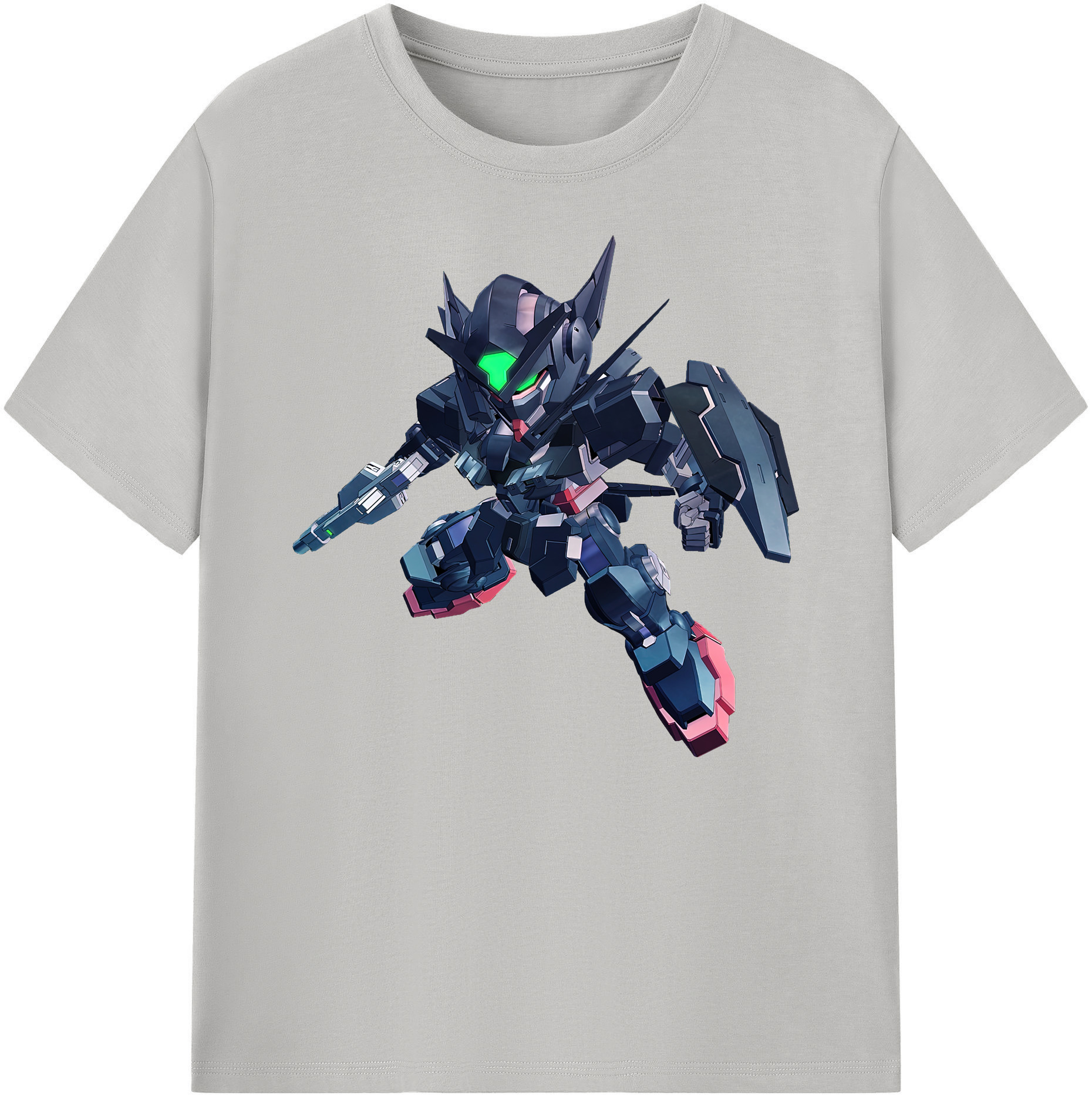 （画像用） 機動戦士ガンダム Mobile Suit Gundam 綿100％ メンズ半袖Tシャツ｜肌触りやわらか＆通気性