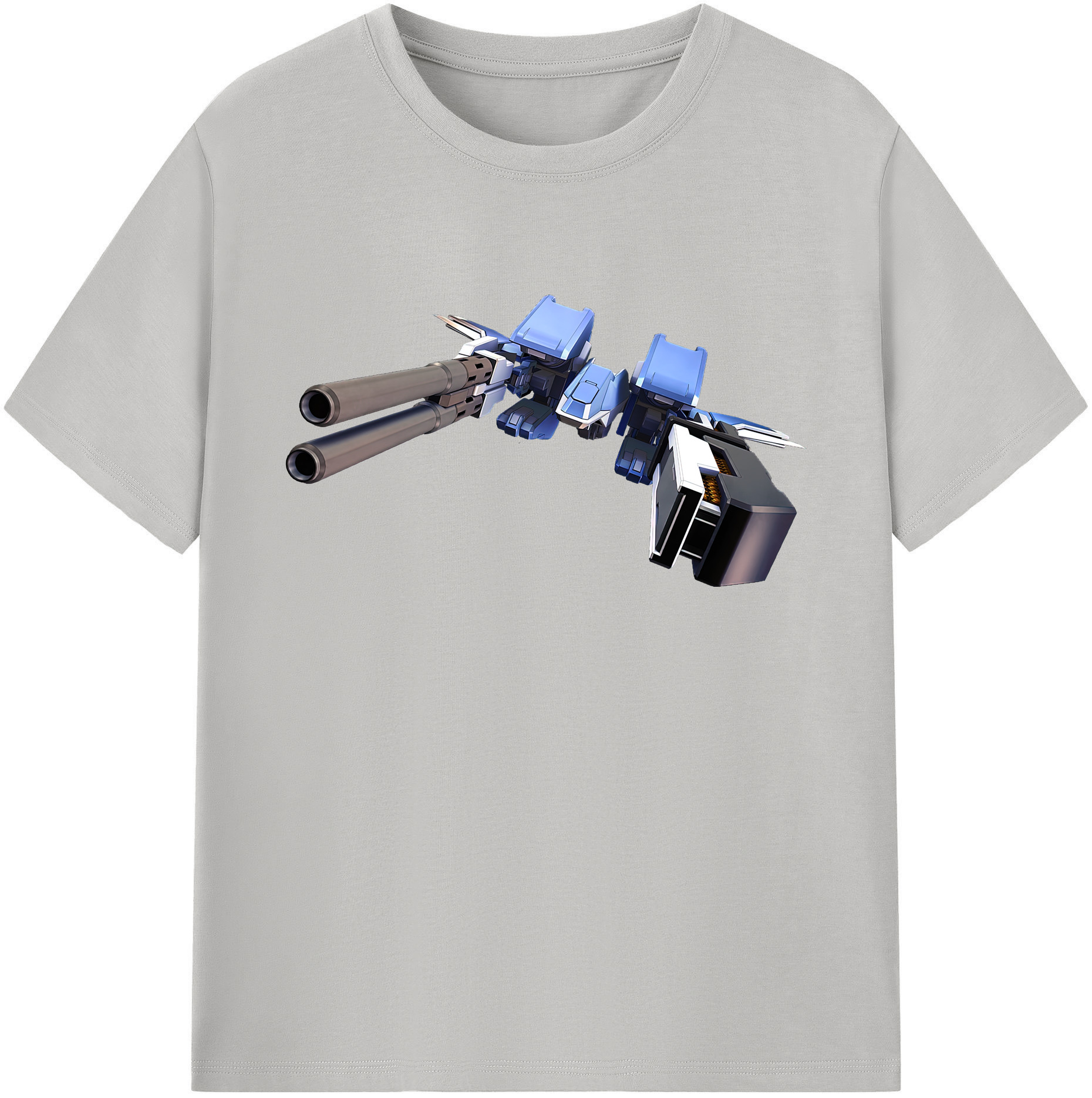 （画像用） 機動戦士ガンダム Mobile Suit Gundam 綿100％ メンズ半袖Tシャツ｜肌触りやわらか＆通気性