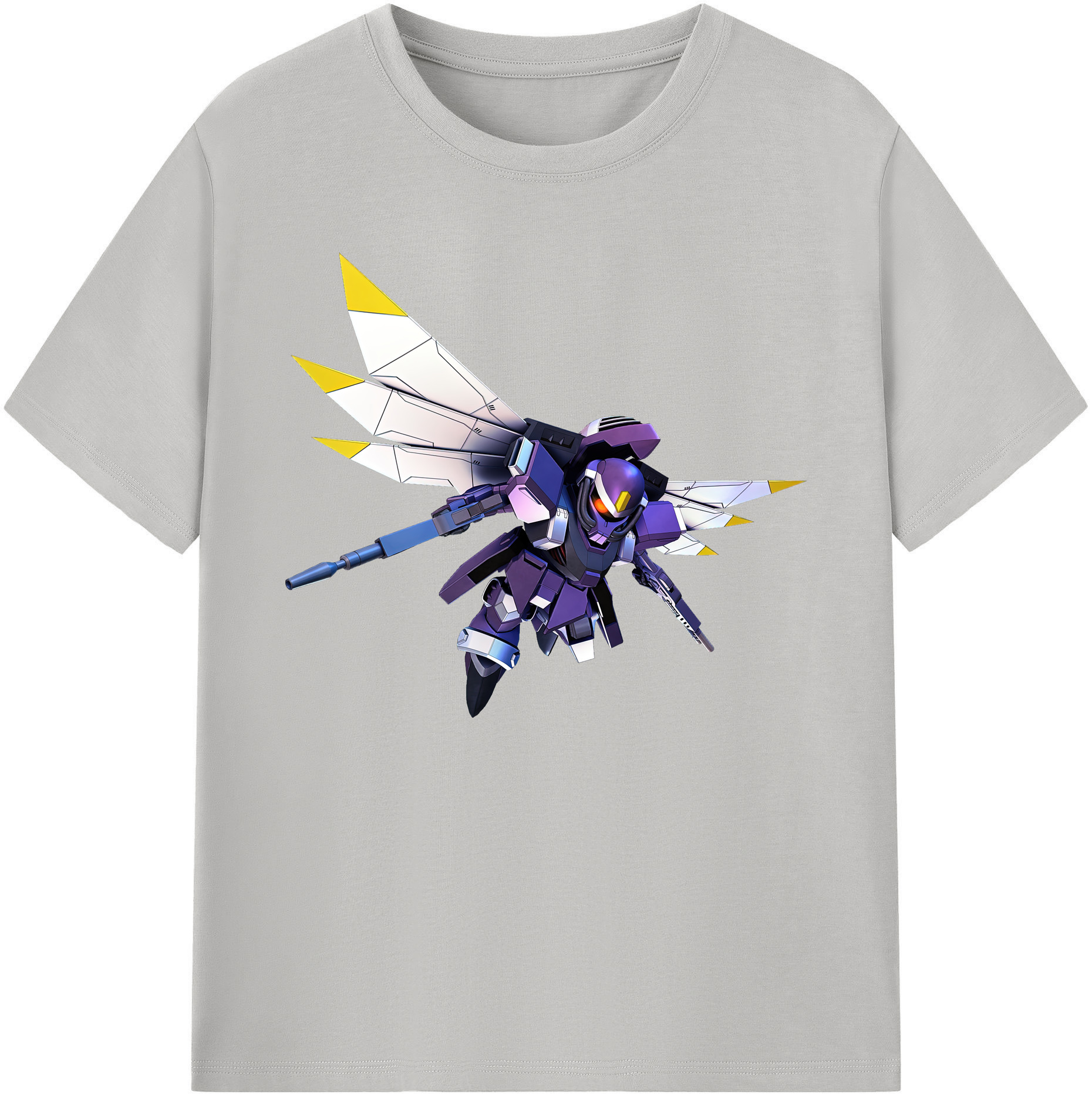 （画像用） 機動戦士ガンダム Mobile Suit Gundam 綿100％ メンズ半袖Tシャツ｜肌触りやわらか＆通気性