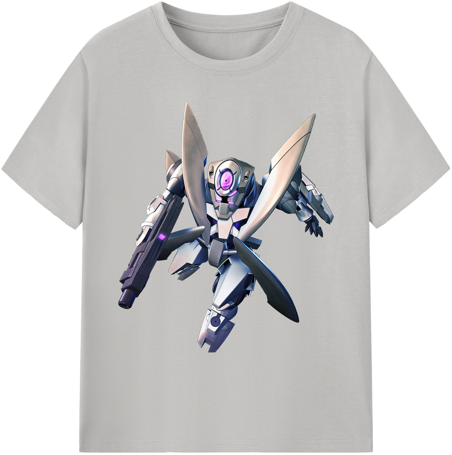 （画像用） 機動戦士ガンダム Mobile Suit Gundam 綿100％ メンズ半袖Tシャツ｜肌触りやわらか＆通気性