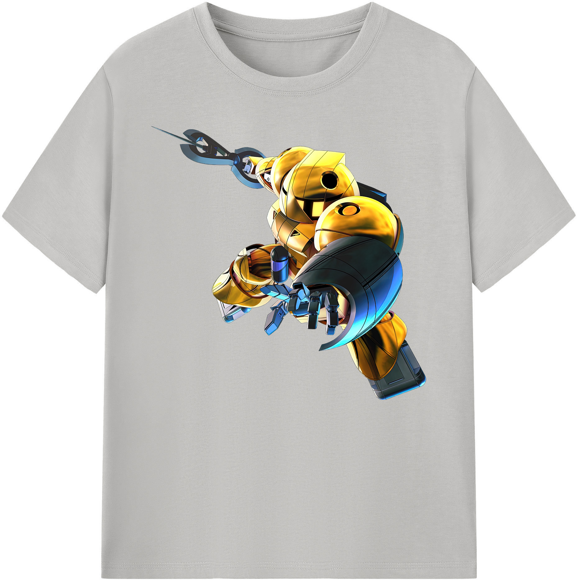 （画像用） 機動戦士ガンダム Mobile Suit Gundam 綿100％ メンズ半袖Tシャツ｜肌触りやわらか＆通気性