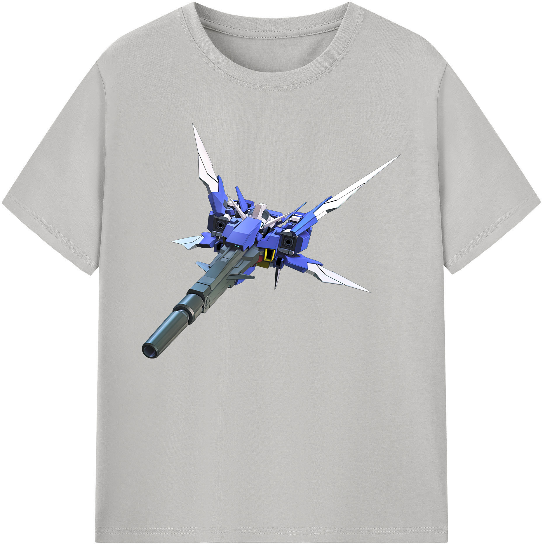 （画像用） 機動戦士ガンダム Mobile Suit Gundam 綿100％ メンズ半袖Tシャツ｜肌触りやわらか＆通気性