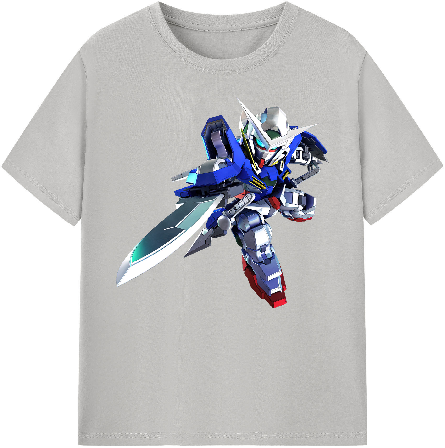 （画像用） 機動戦士ガンダム Mobile Suit Gundam 綿100％ メンズ半袖Tシャツ｜肌触りやわらか＆通気性