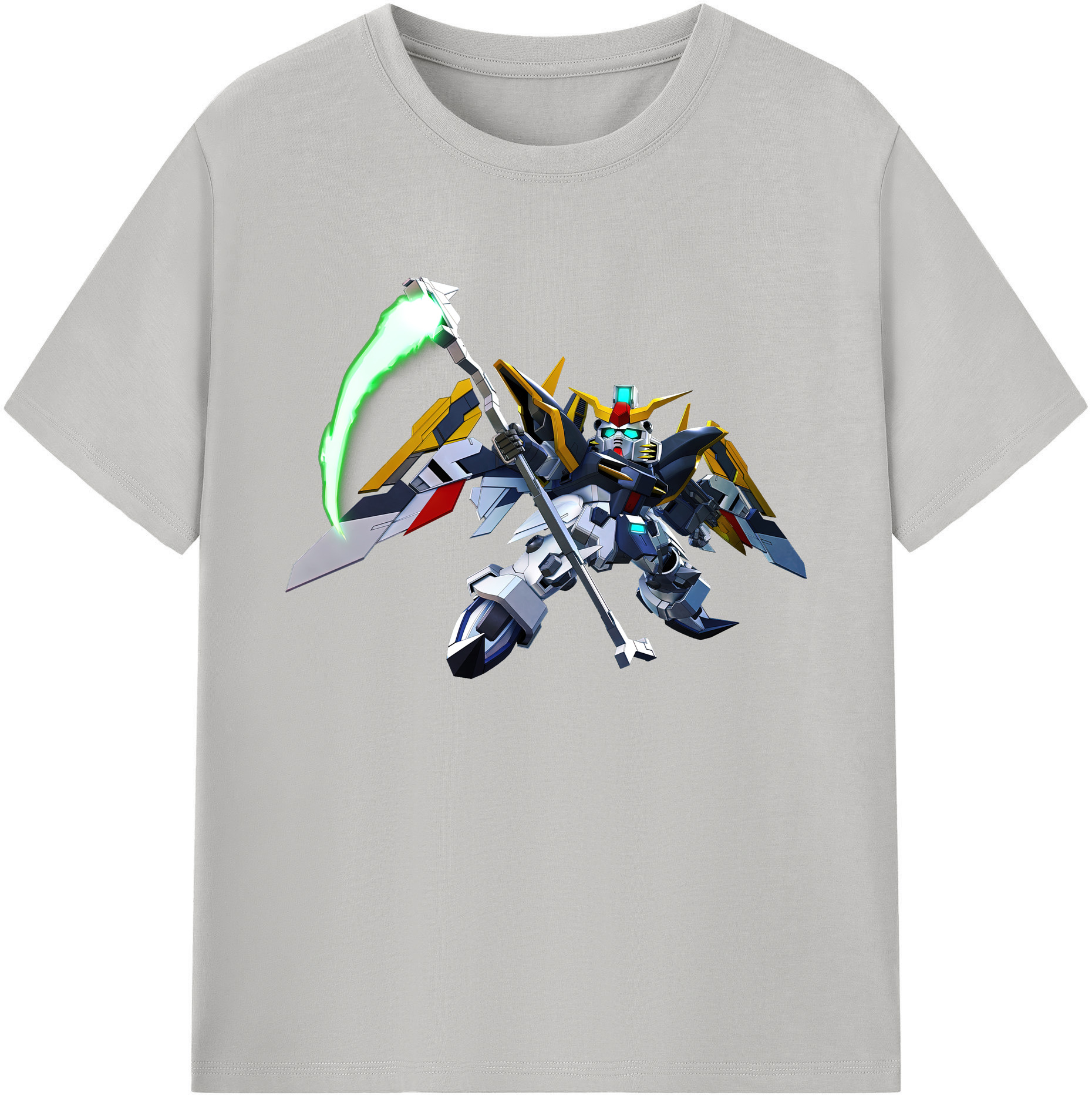 （画像用） 機動戦士ガンダム Mobile Suit Gundam 綿100％ メンズ半袖Tシャツ｜肌触りやわらか＆通気性