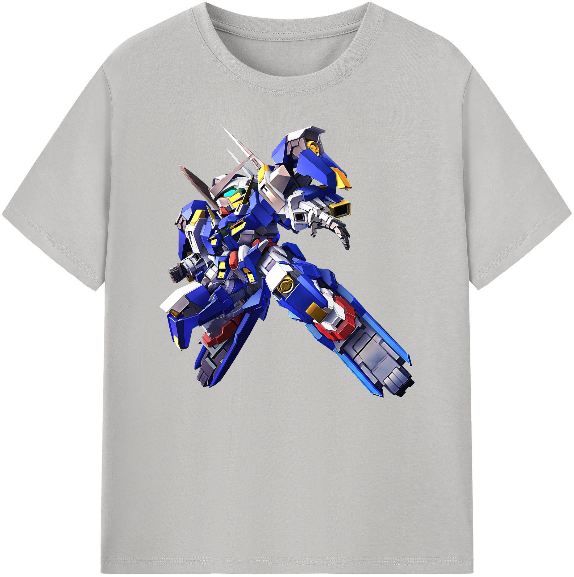 （画像用） 機動戦士ガンダム Mobile Suit Gundam 綿100％ メンズ半袖Tシャツ｜肌触りやわらか＆通気性