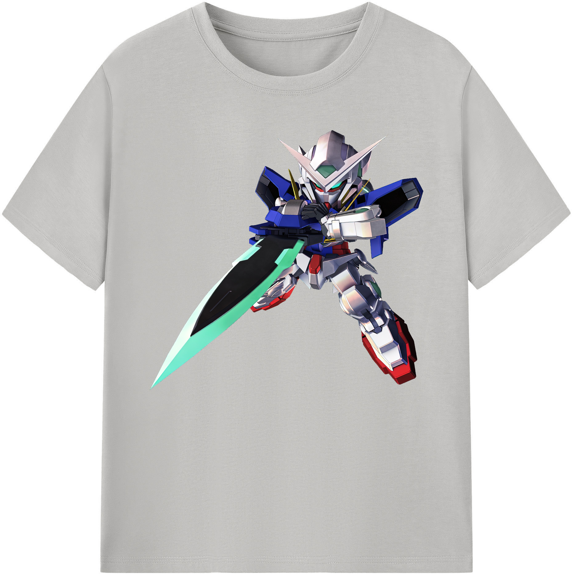 （画像用） 機動戦士ガンダム Mobile Suit Gundam 綿100％ メンズ半袖Tシャツ｜肌触りやわらか＆通気性