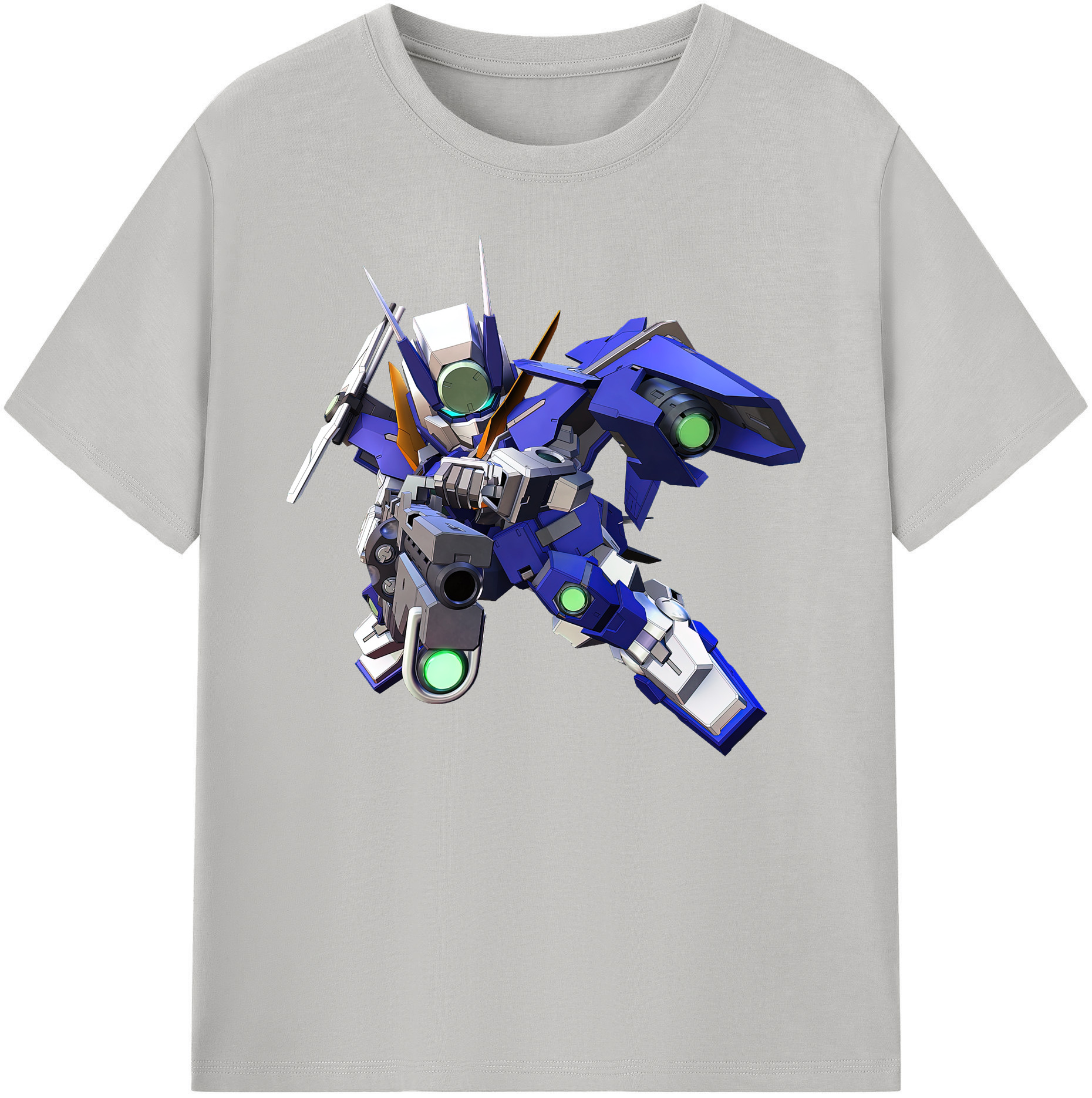 （画像用） 機動戦士ガンダム Mobile Suit Gundam 綿100％ メンズ半袖Tシャツ｜肌触りやわらか＆通気性
