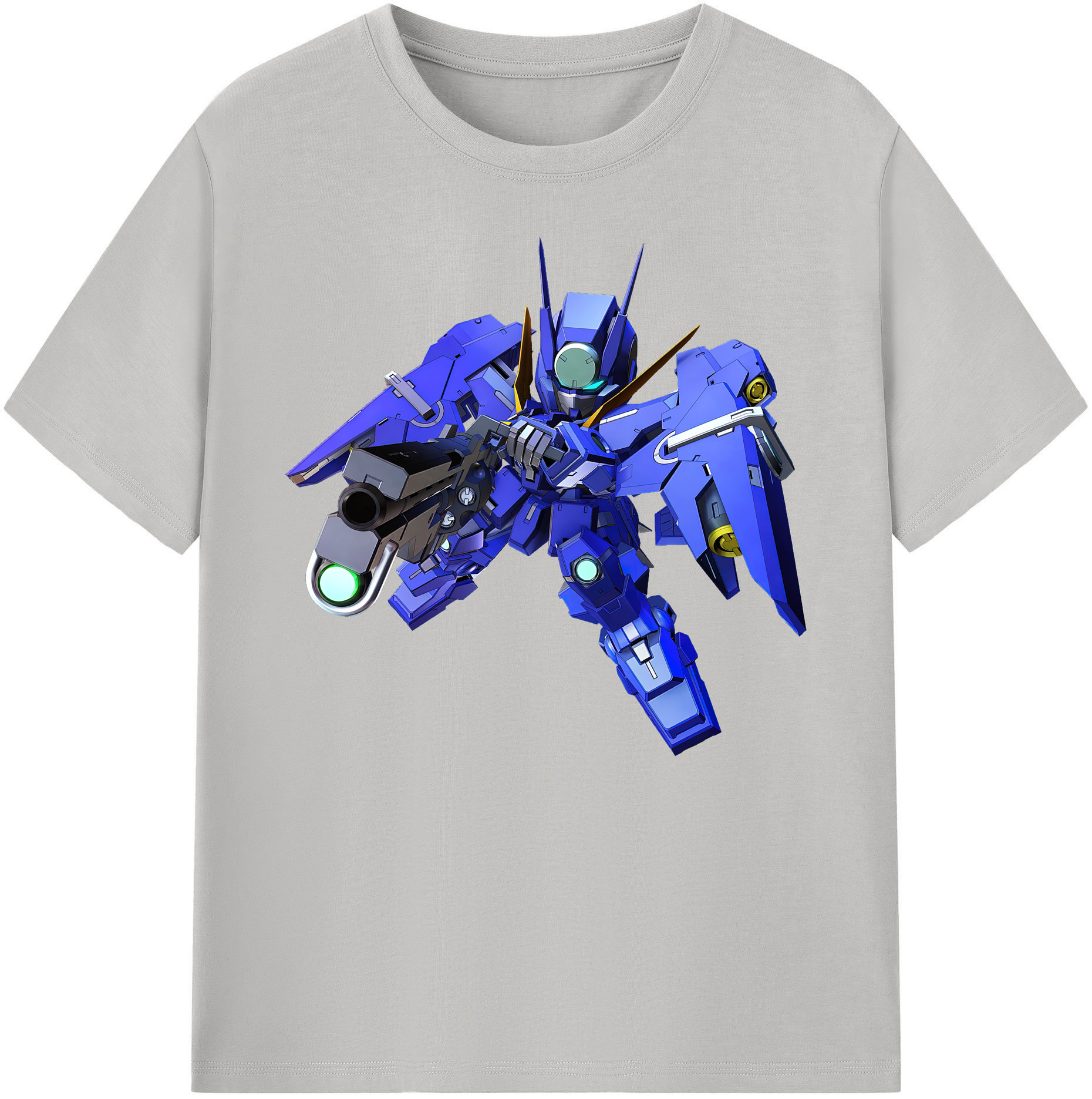 （画像用） 機動戦士ガンダム Mobile Suit Gundam 綿100％ メンズ半袖Tシャツ｜肌触りやわらか＆通気性