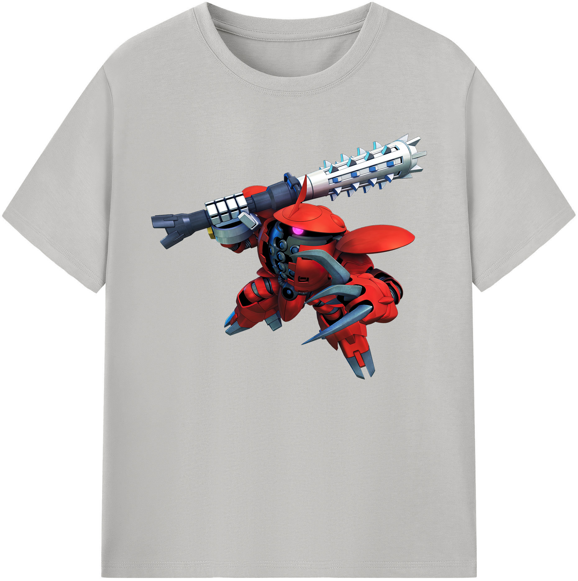 （画像用） 機動戦士ガンダム Mobile Suit Gundam 綿100％ メンズ半袖Tシャツ｜肌触りやわらか＆通気性