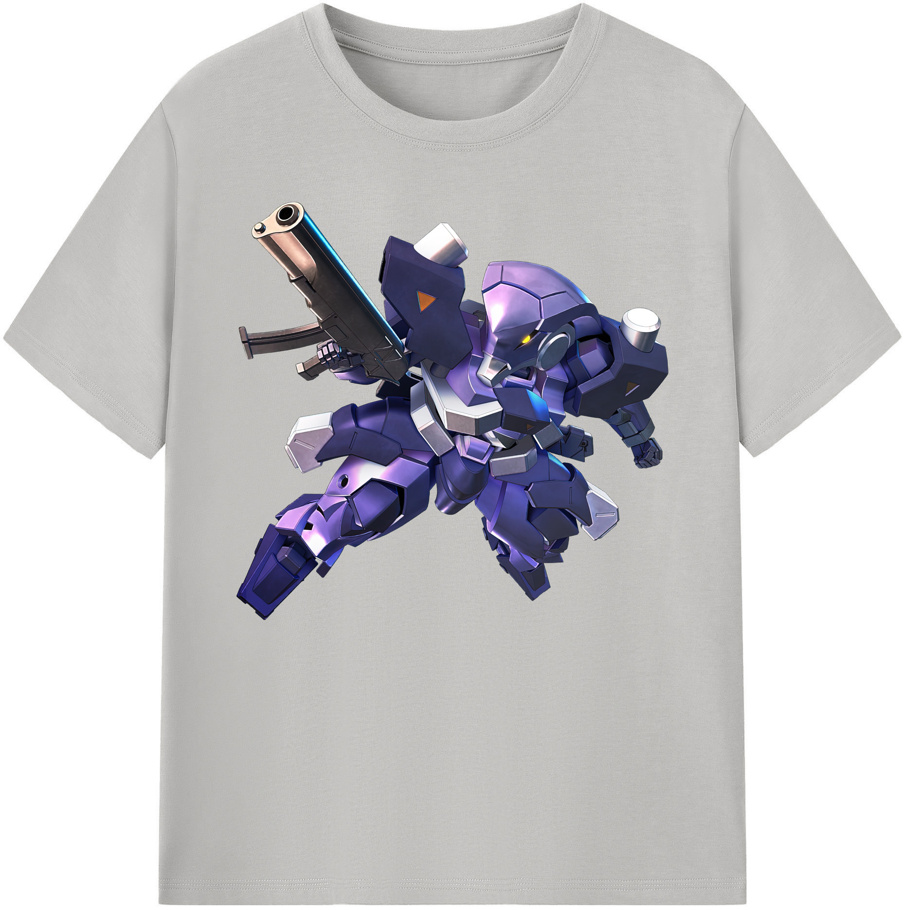 （画像用） 機動戦士ガンダム Mobile Suit Gundam 綿100％ メンズ半袖Tシャツ｜肌触りやわらか＆通気性