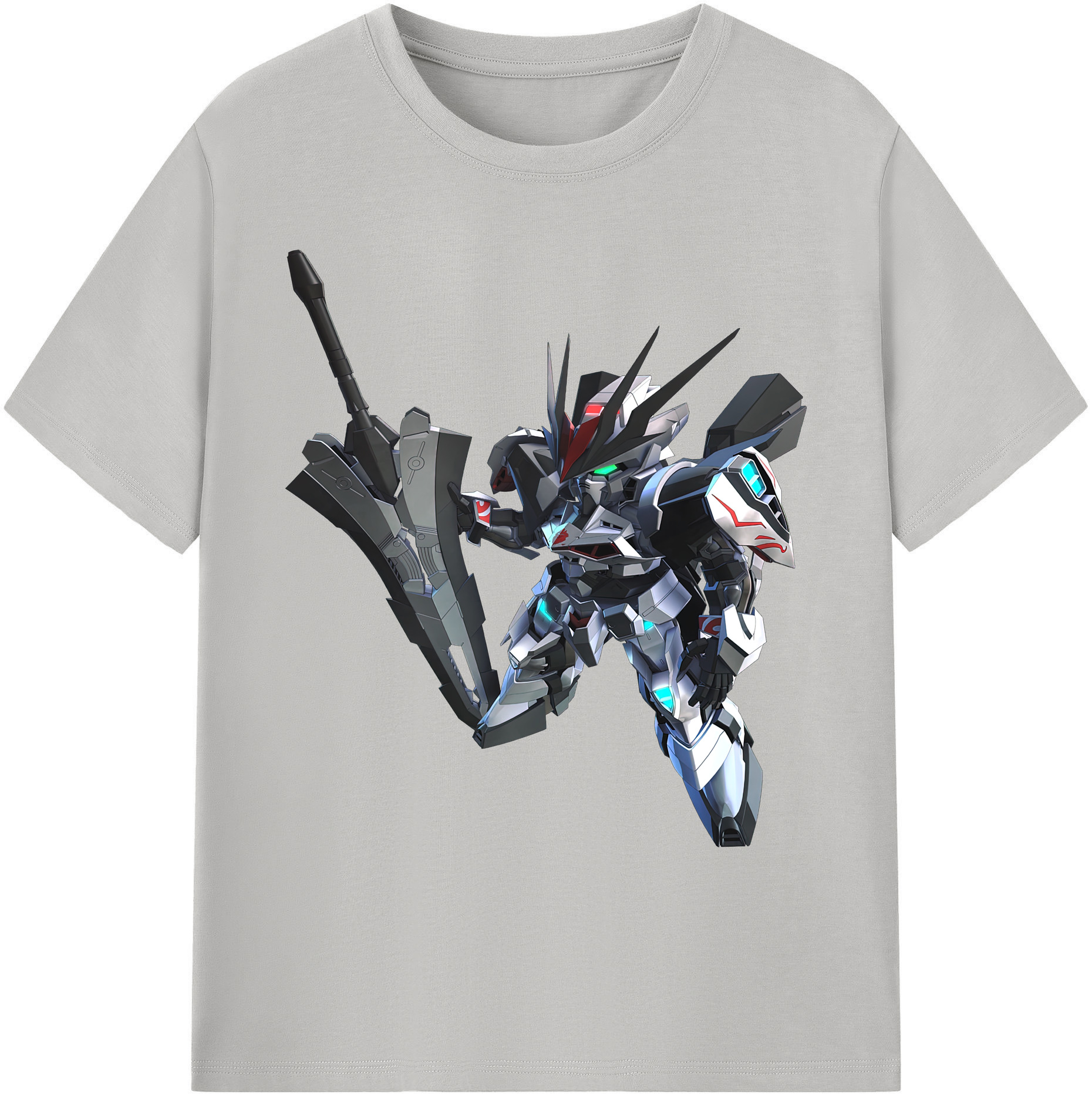 （画像用） 機動戦士ガンダム Mobile Suit Gundam 綿100％ メンズ半袖Tシャツ｜肌触りやわらか＆通気性