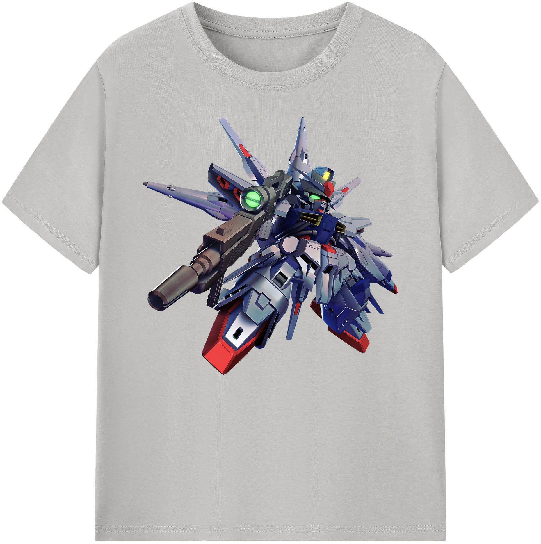 （画像用） 機動戦士ガンダム Mobile Suit Gundam 綿100％ メンズ半袖Tシャツ｜肌触りやわらか＆通気性