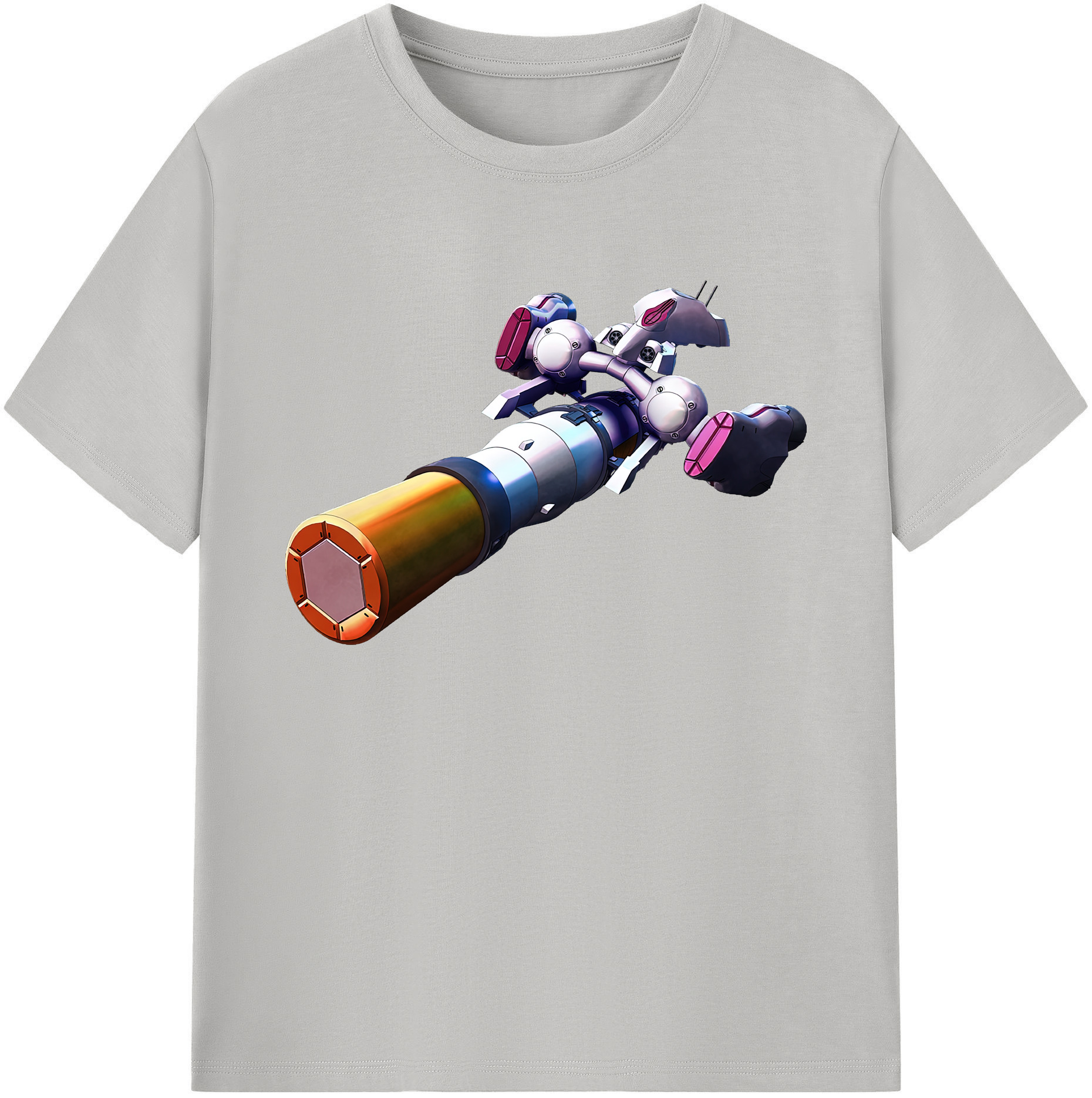 （画像用） 機動戦士ガンダム Mobile Suit Gundam 綿100％ メンズ半袖Tシャツ｜肌触りやわらか＆通気性