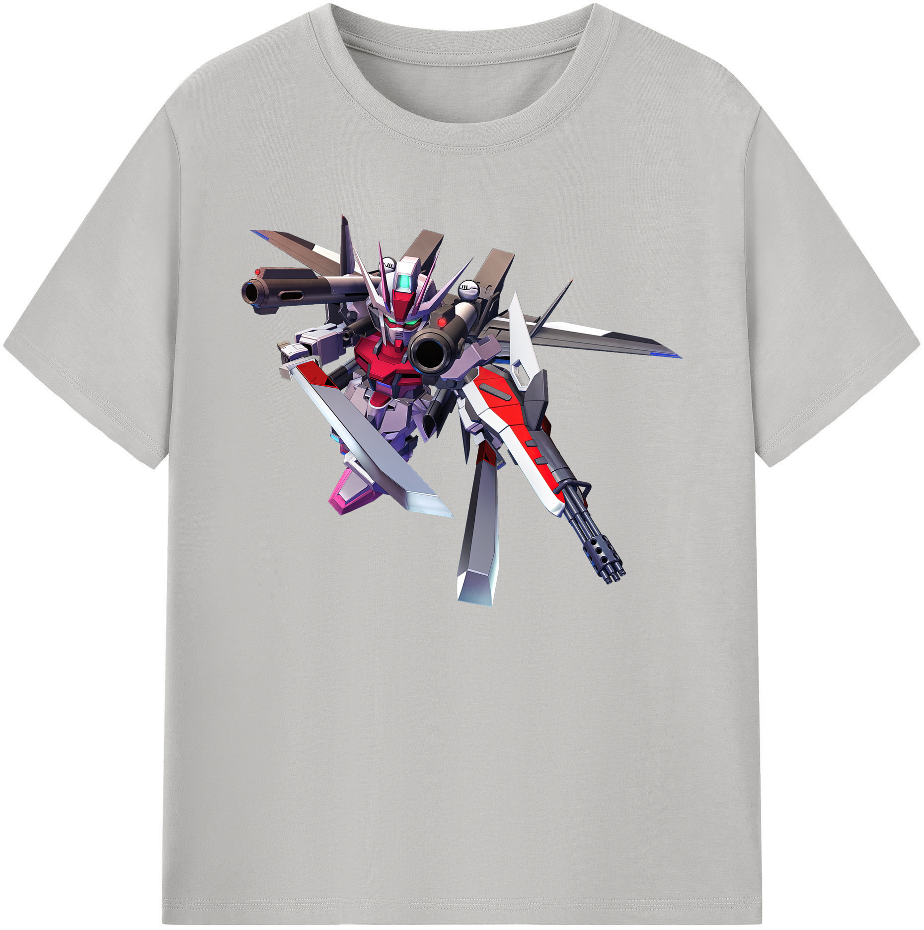 （画像用） 機動戦士ガンダム Mobile Suit Gundam 綿100％ メンズ半袖Tシャツ｜肌触りやわらか＆通気性
