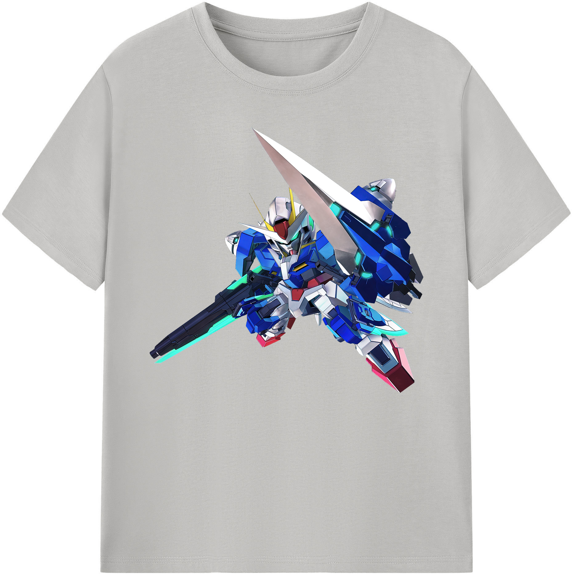 （画像用） 機動戦士ガンダム Mobile Suit Gundam 綿100％ メンズ半袖Tシャツ｜肌触りやわらか＆通気性