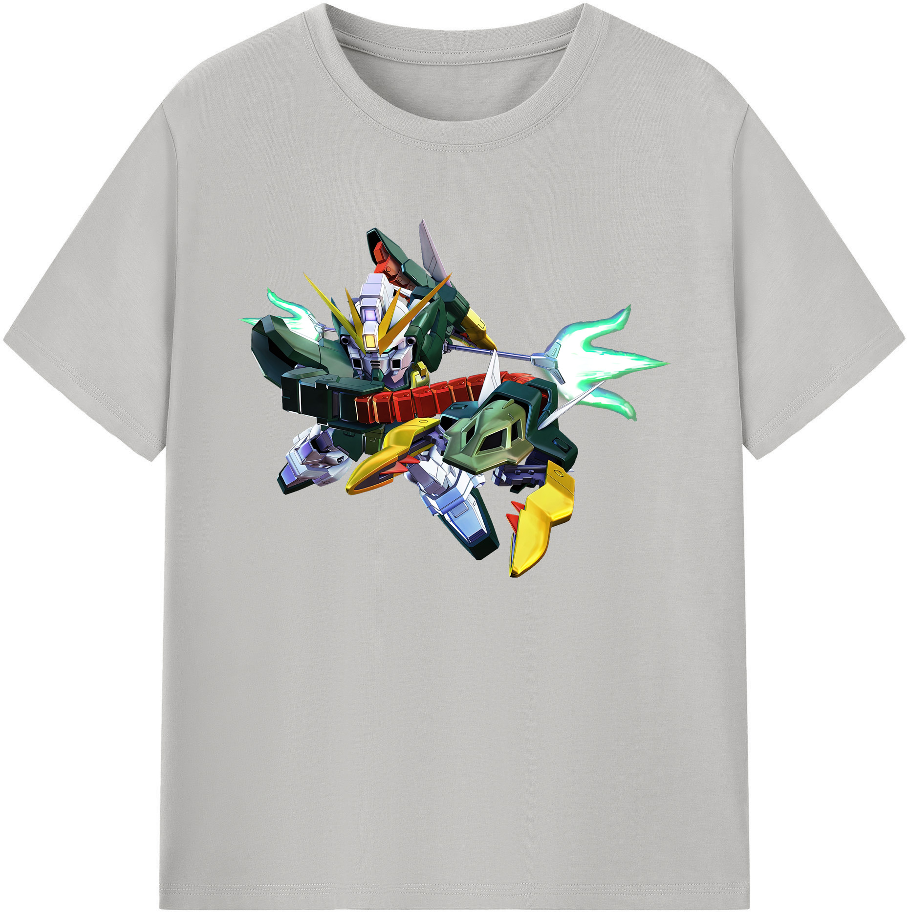 （画像用） 機動戦士ガンダム Mobile Suit Gundam 綿100％ メンズ半袖Tシャツ｜肌触りやわらか＆通気性