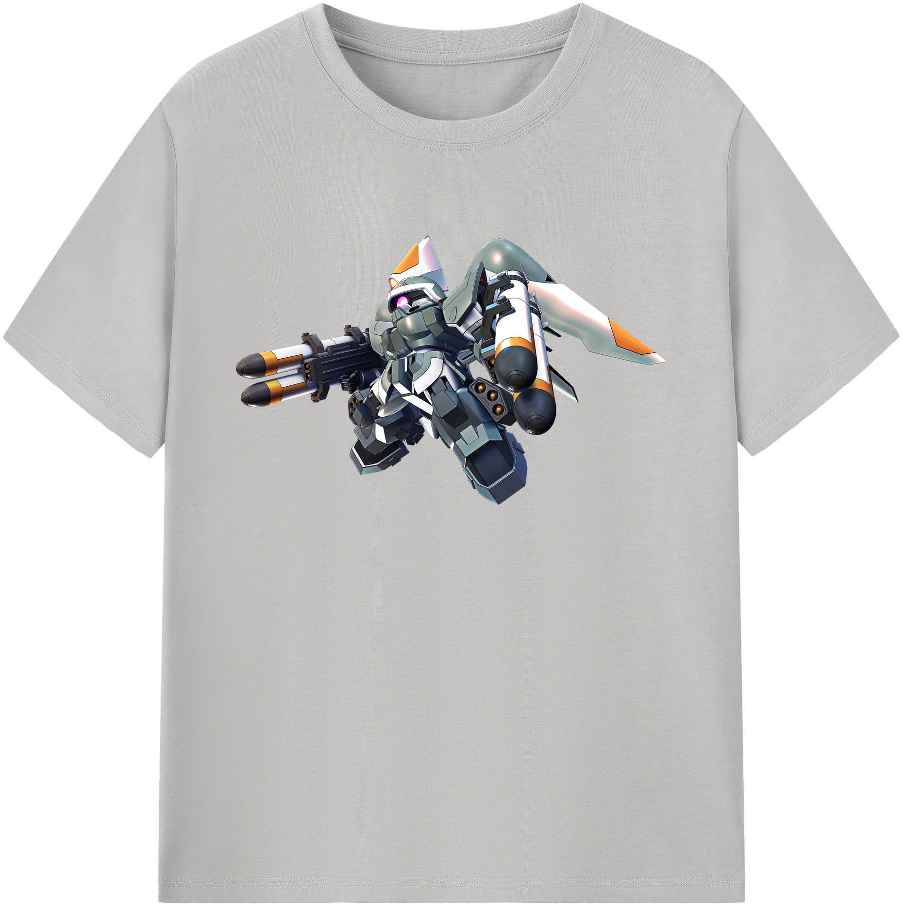 （画像用） 機動戦士ガンダム Mobile Suit Gundam 綿100％ メンズ半袖Tシャツ｜肌触りやわらか＆通気性