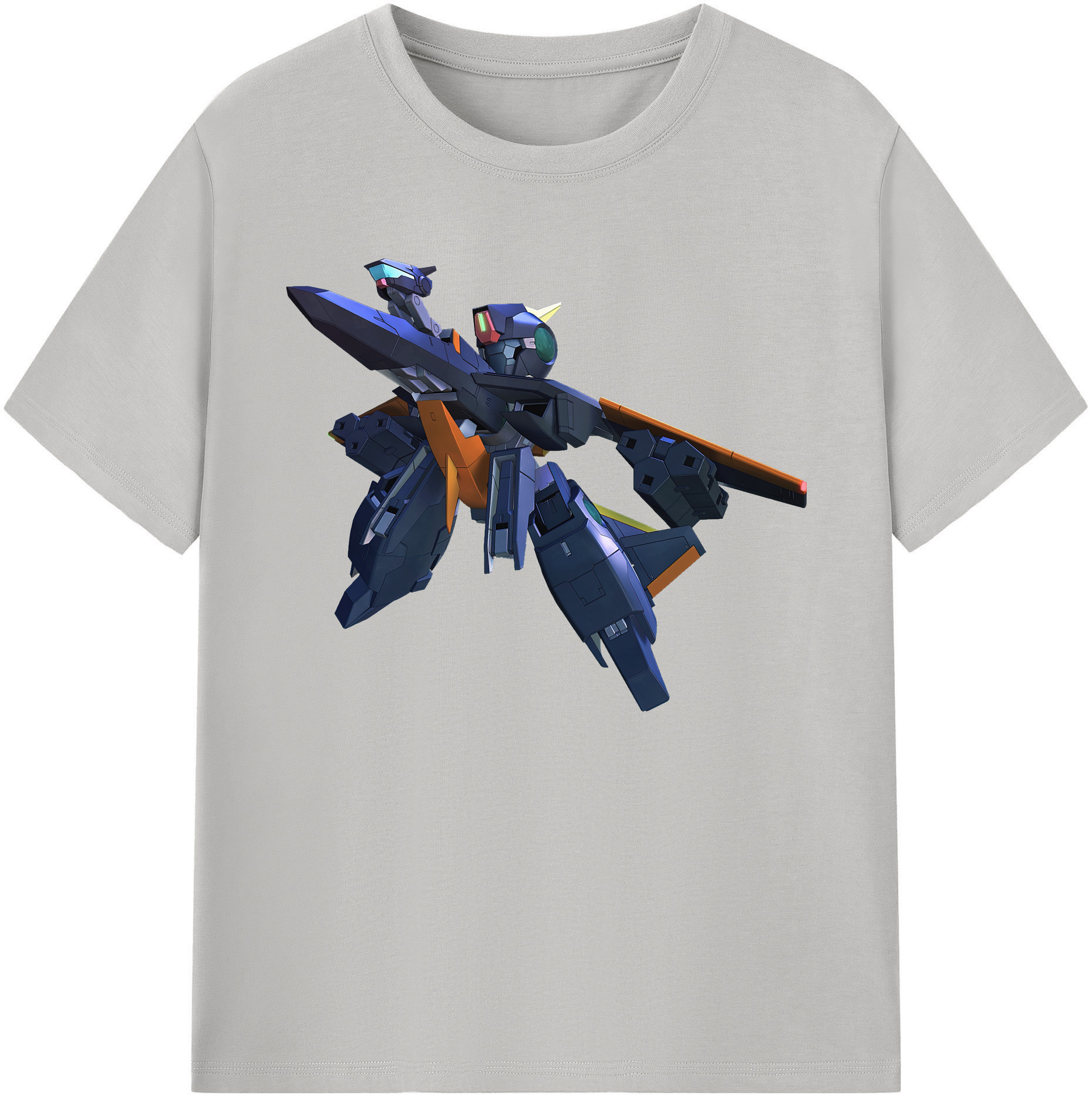 （画像用） 機動戦士ガンダム Mobile Suit Gundam 綿100％ メンズ半袖Tシャツ｜肌触りやわらか＆通気性