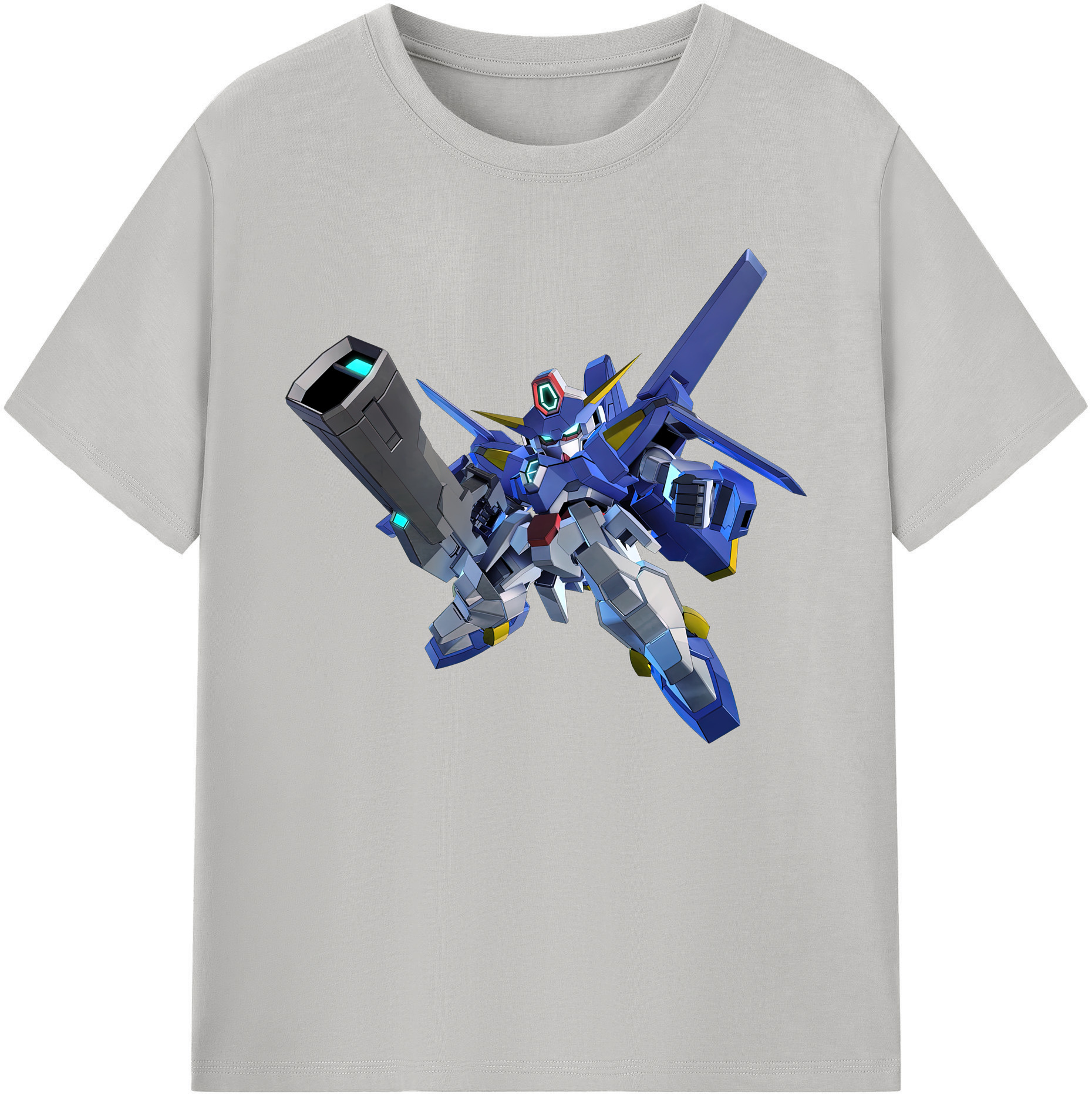 （画像用） 機動戦士ガンダム Mobile Suit Gundam 綿100％ メンズ半袖Tシャツ｜肌触りやわらか＆通気性