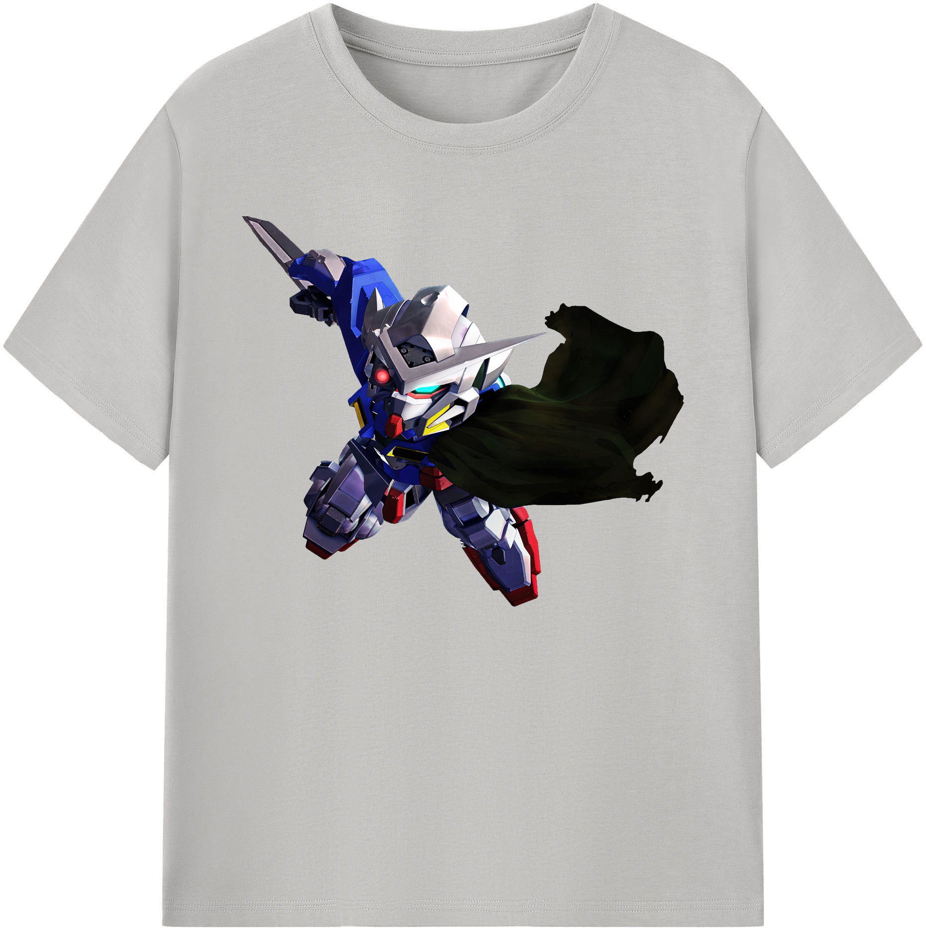 （画像用） 機動戦士ガンダム Mobile Suit Gundam 綿100％ メンズ半袖Tシャツ｜肌触りやわらか＆通気性