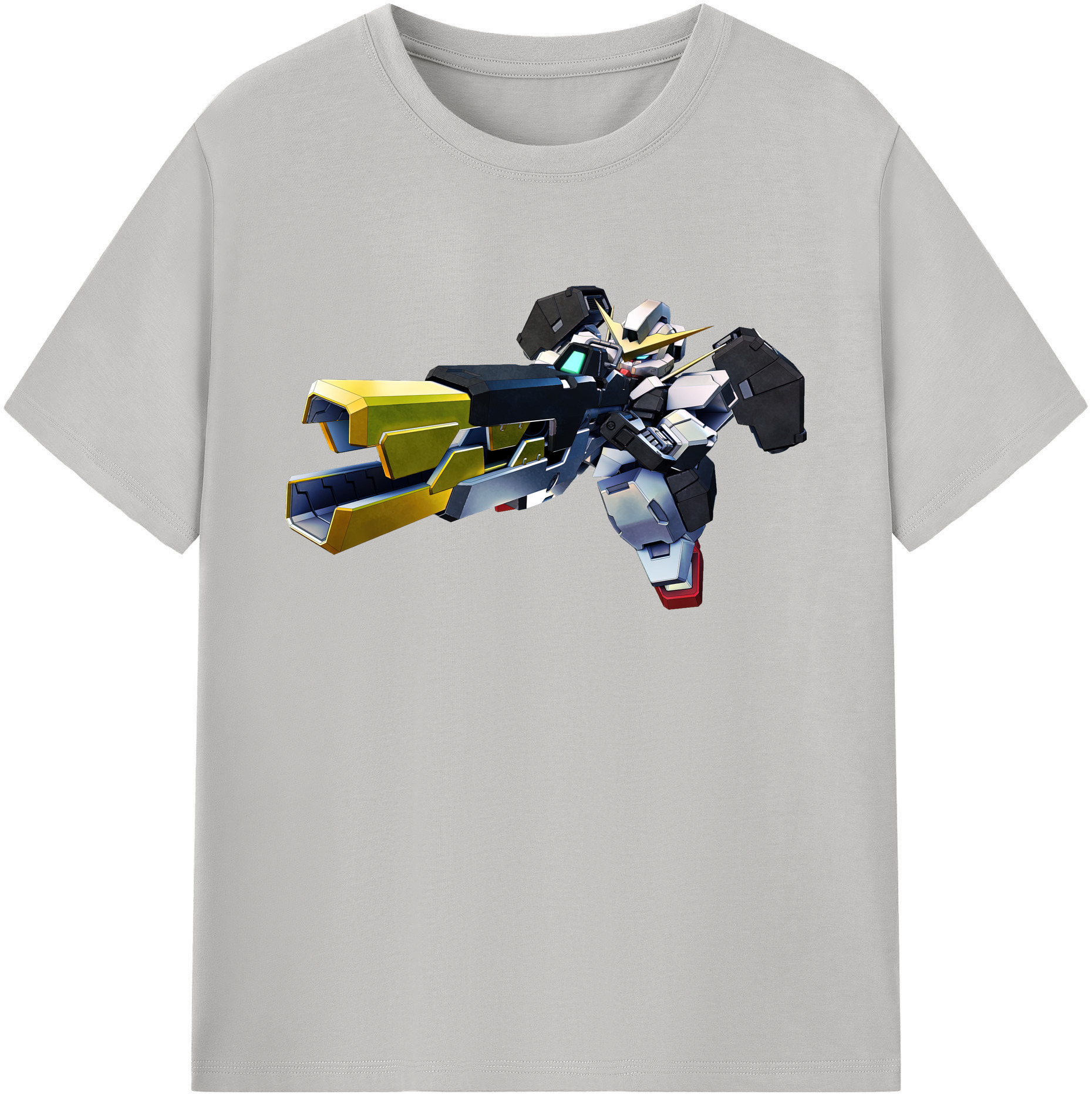 （画像用） 機動戦士ガンダム Mobile Suit Gundam 綿100％ メンズ半袖Tシャツ｜肌触りやわらか＆通気性