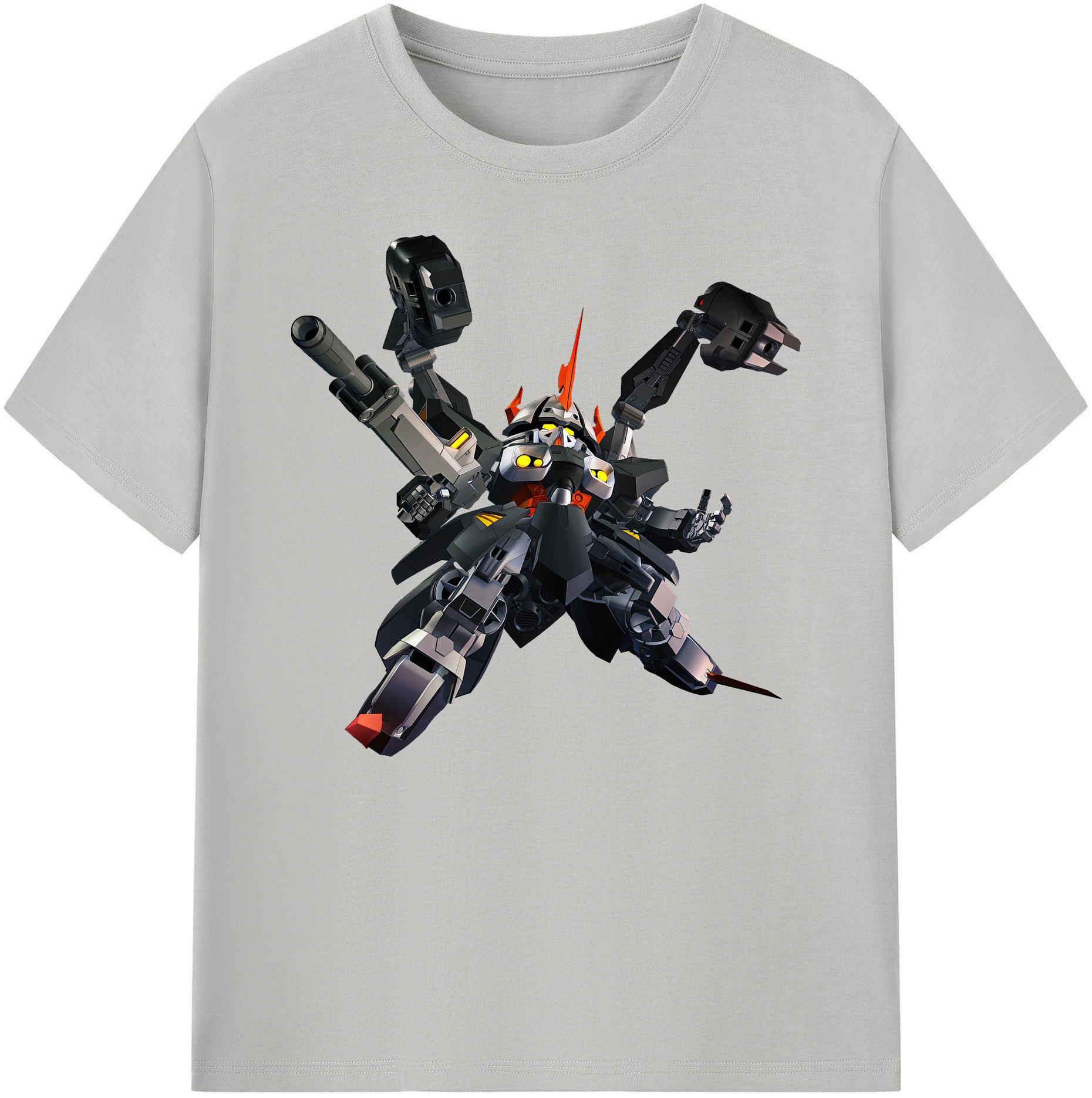（画像用） 機動戦士ガンダム Mobile Suit Gundam 綿100％ メンズ半袖Tシャツ｜肌触りやわらか＆通気性