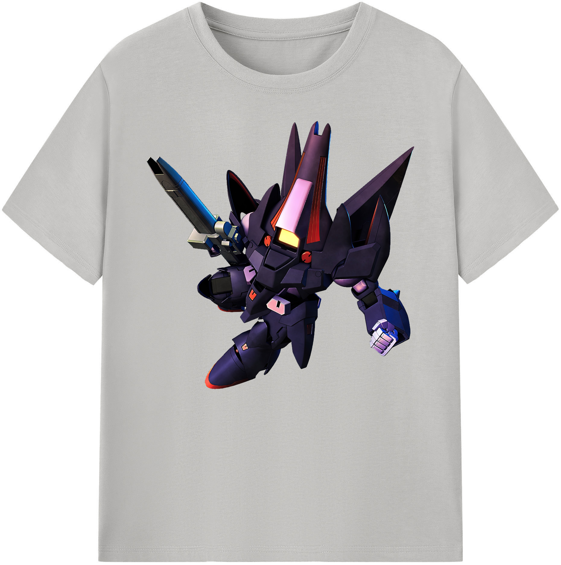 （画像用） 機動戦士ガンダム Mobile Suit Gundam 綿100％ メンズ半袖Tシャツ｜肌触りやわらか＆通気性