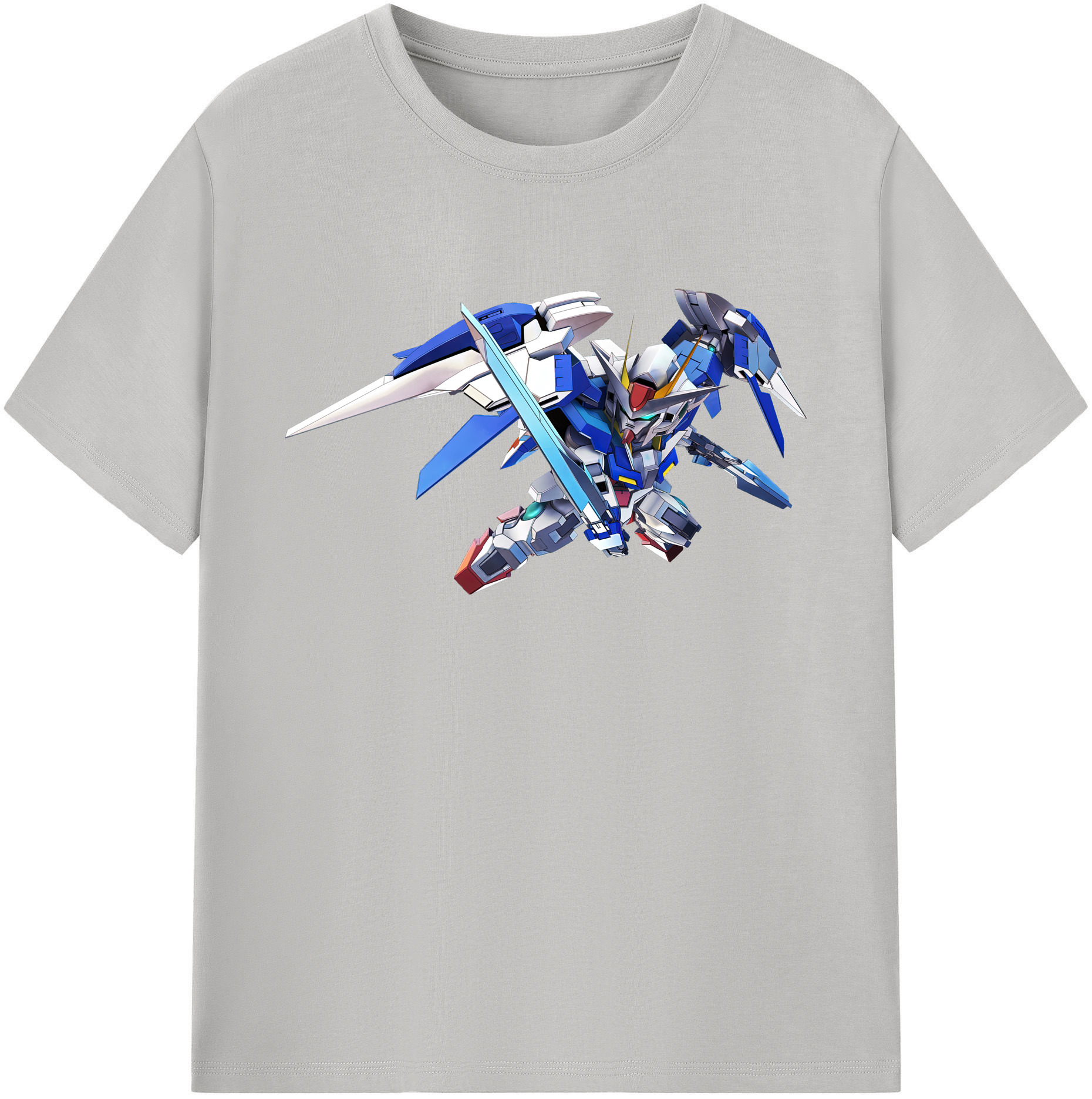 （画像用） 機動戦士ガンダム Mobile Suit Gundam 綿100％ メンズ半袖Tシャツ｜肌触りやわらか＆通気性