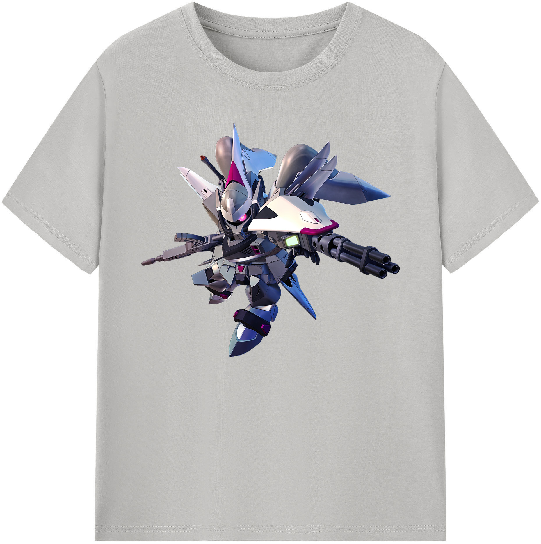 （画像用） 機動戦士ガンダム Mobile Suit Gundam 綿100％ メンズ半袖Tシャツ｜肌触りやわらか＆通気性