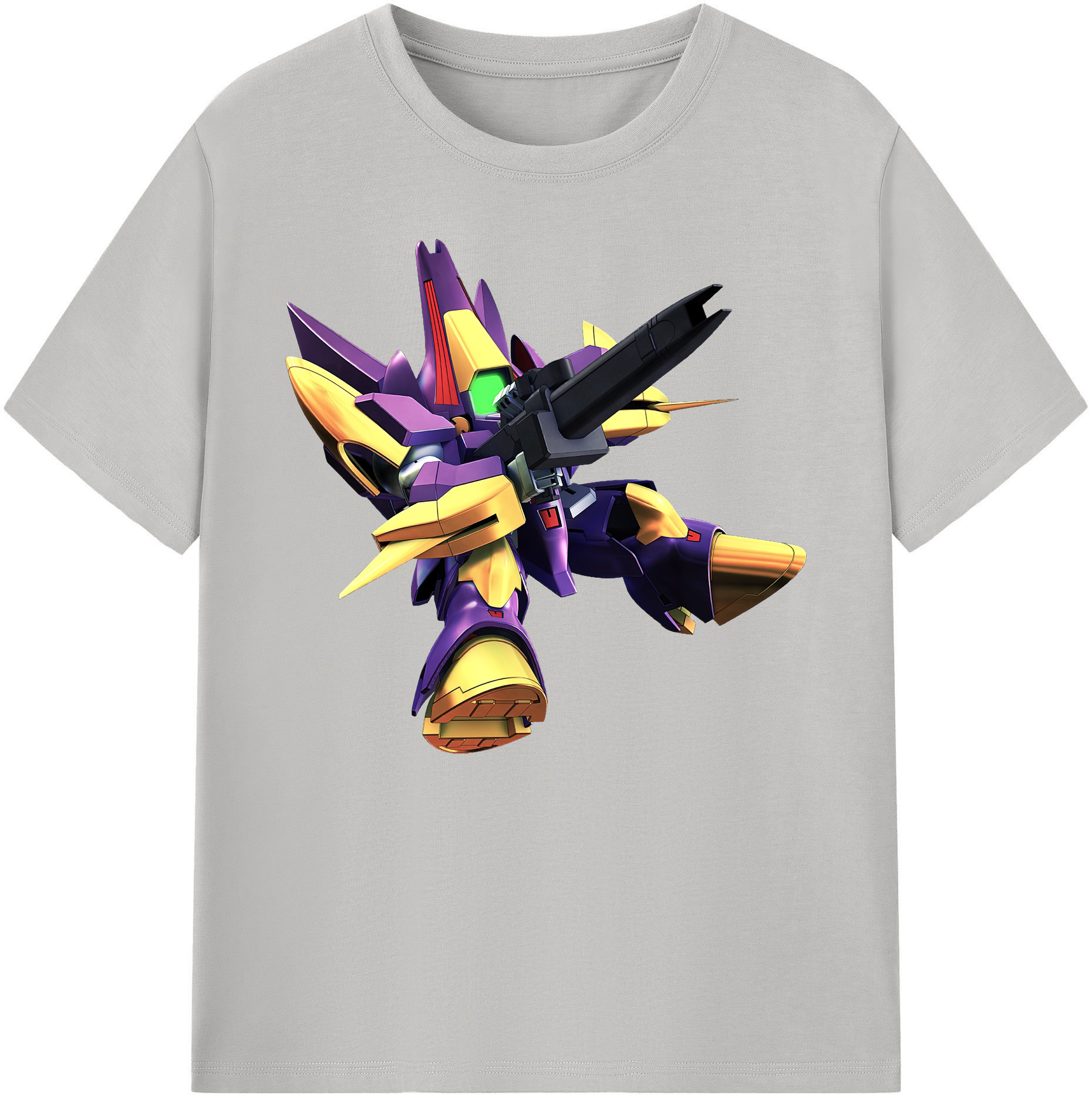 （画像用） 機動戦士ガンダム Mobile Suit Gundam 綿100％ メンズ半袖Tシャツ｜肌触りやわらか＆通気性