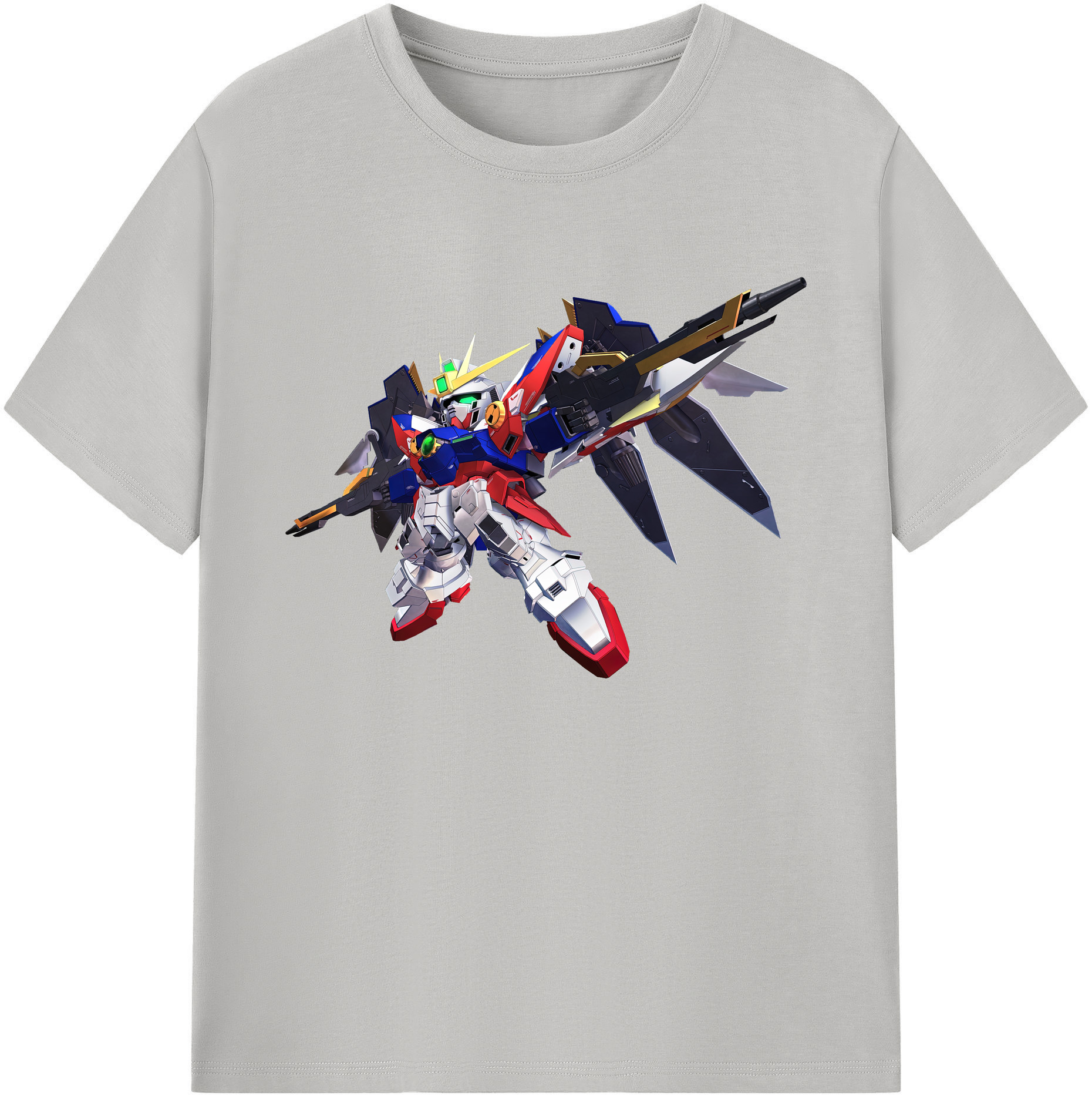 （画像用） 機動戦士ガンダム Mobile Suit Gundam 綿100％ メンズ半袖Tシャツ｜肌触りやわらか＆通気性