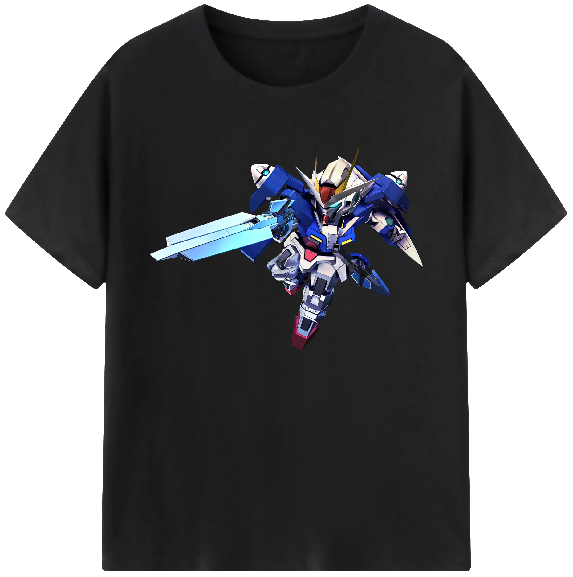 （画像用） 機動戦士ガンダム Mobile Suit Gundam 綿100％ メンズ半袖Tシャツ｜肌触りやわらか＆通気性
