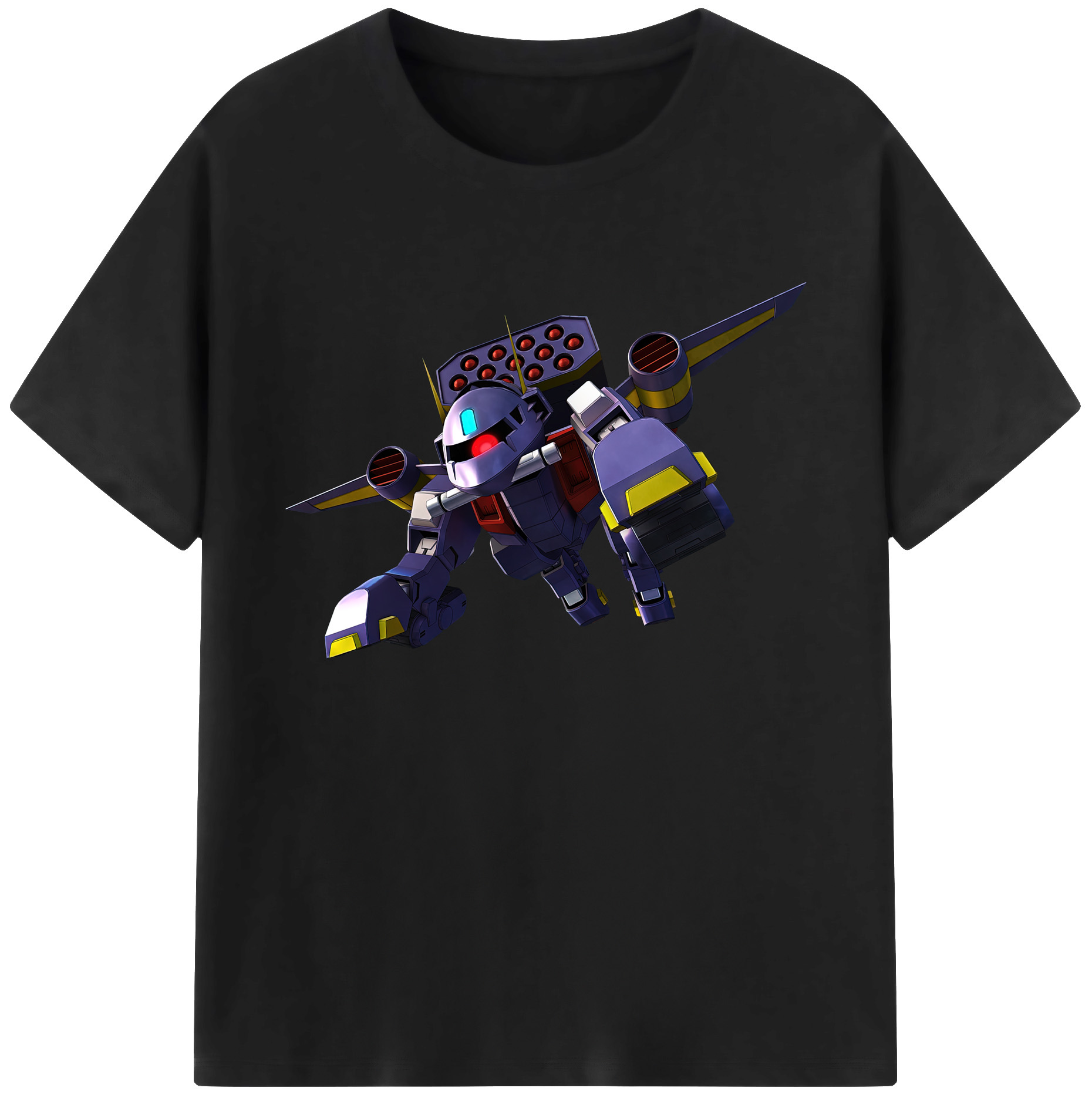 （画像用） 機動戦士ガンダム Mobile Suit Gundam 綿100％ メンズ半袖Tシャツ｜肌触りやわらか＆通気性