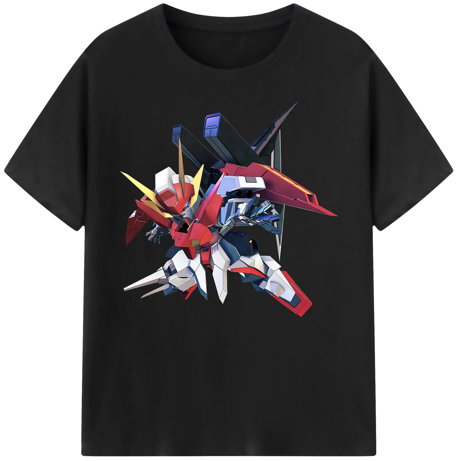 （画像用） 機動戦士ガンダム Mobile Suit Gundam 綿100％ メンズ半袖Tシャツ｜肌触りやわらか＆通気性