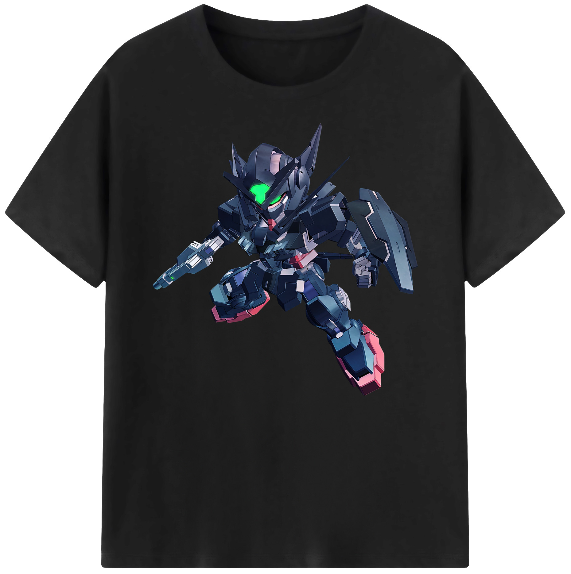 （画像用） 機動戦士ガンダム Mobile Suit Gundam 綿100％ メンズ半袖Tシャツ｜肌触りやわらか＆通気性