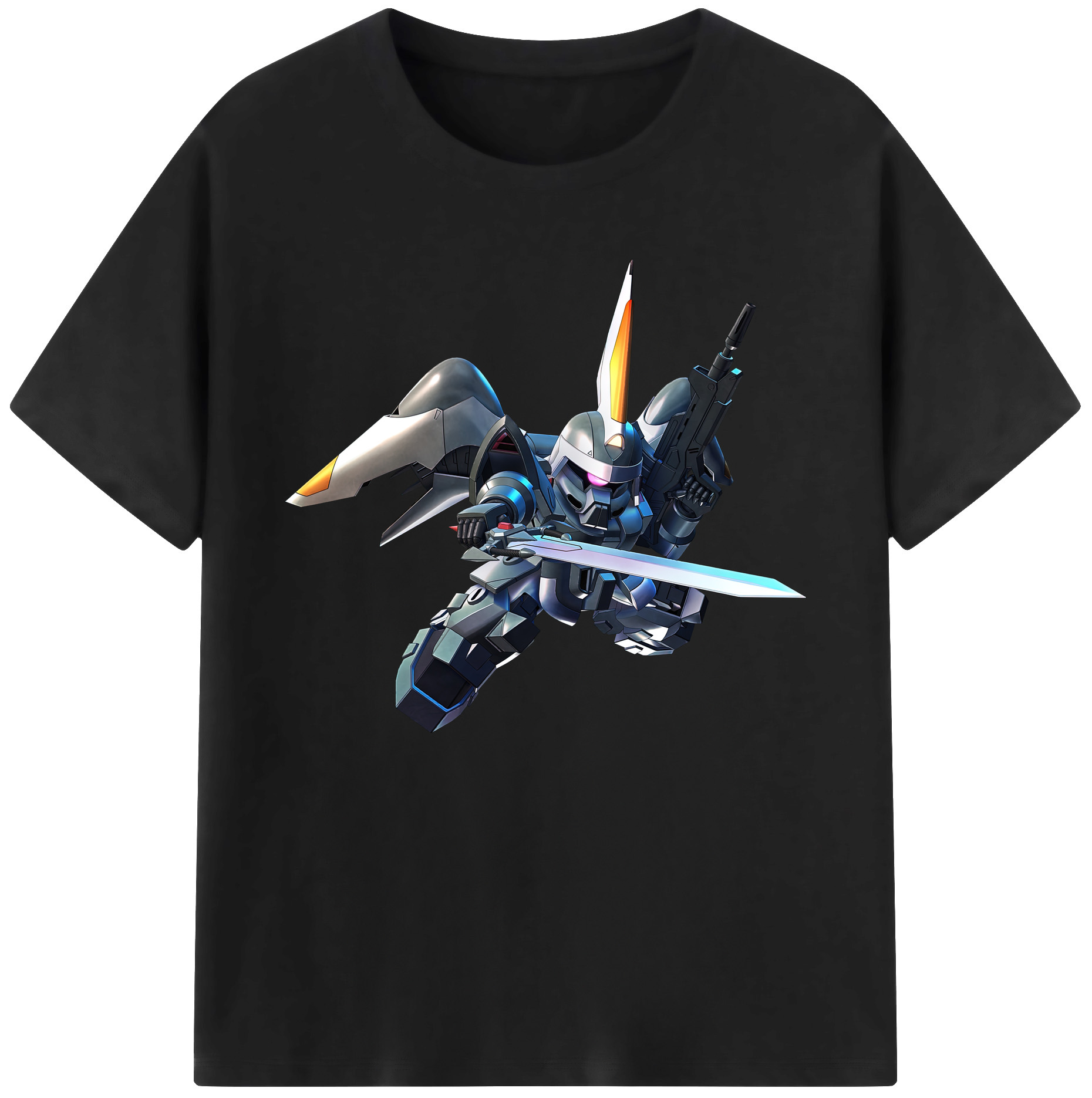 （画像用） 機動戦士ガンダム Mobile Suit Gundam 綿100％ メンズ半袖Tシャツ｜肌触りやわらか＆通気性