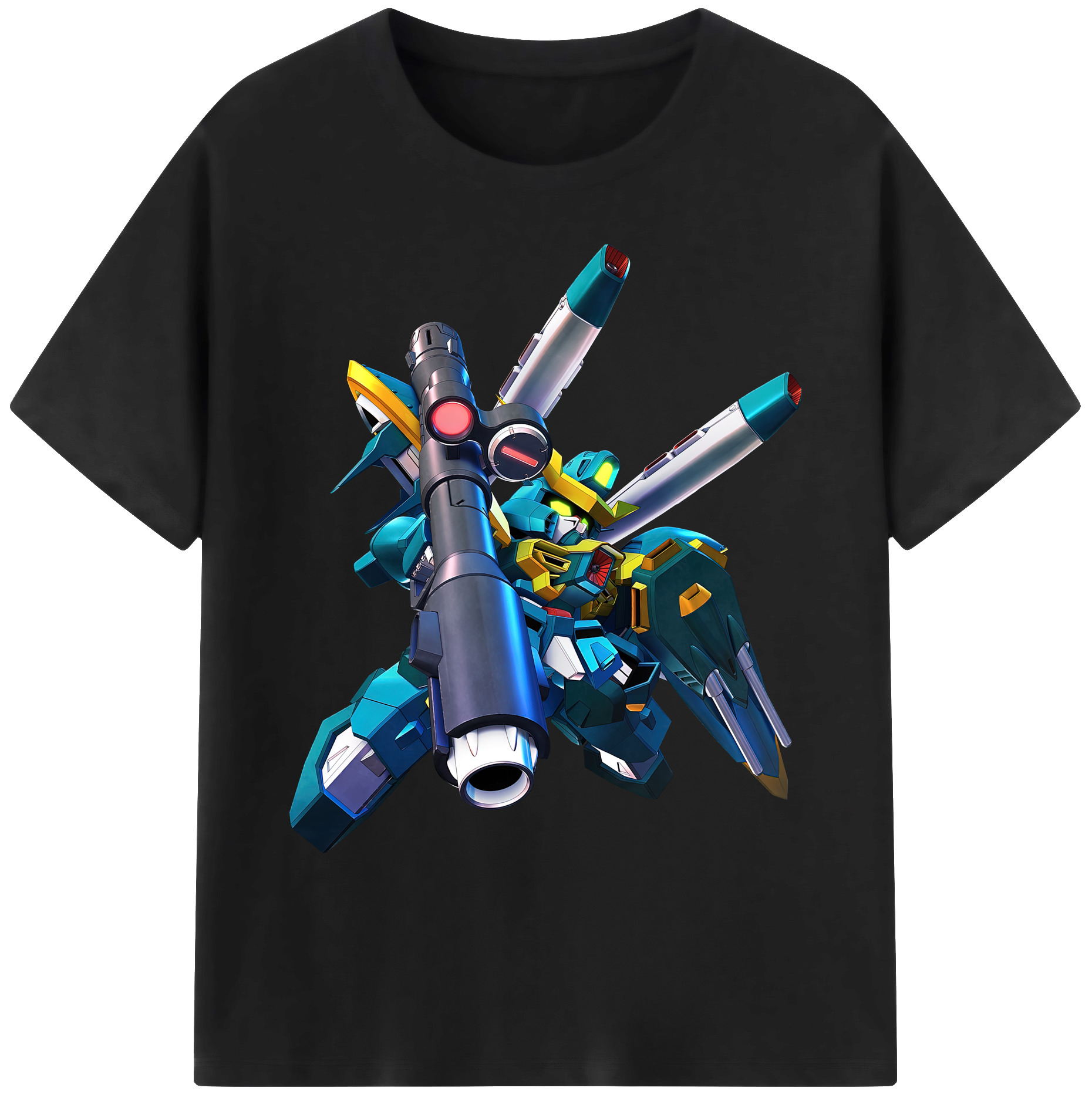 （画像用） 機動戦士ガンダム Mobile Suit Gundam 綿100％ メンズ半袖Tシャツ｜肌触りやわらか＆通気性