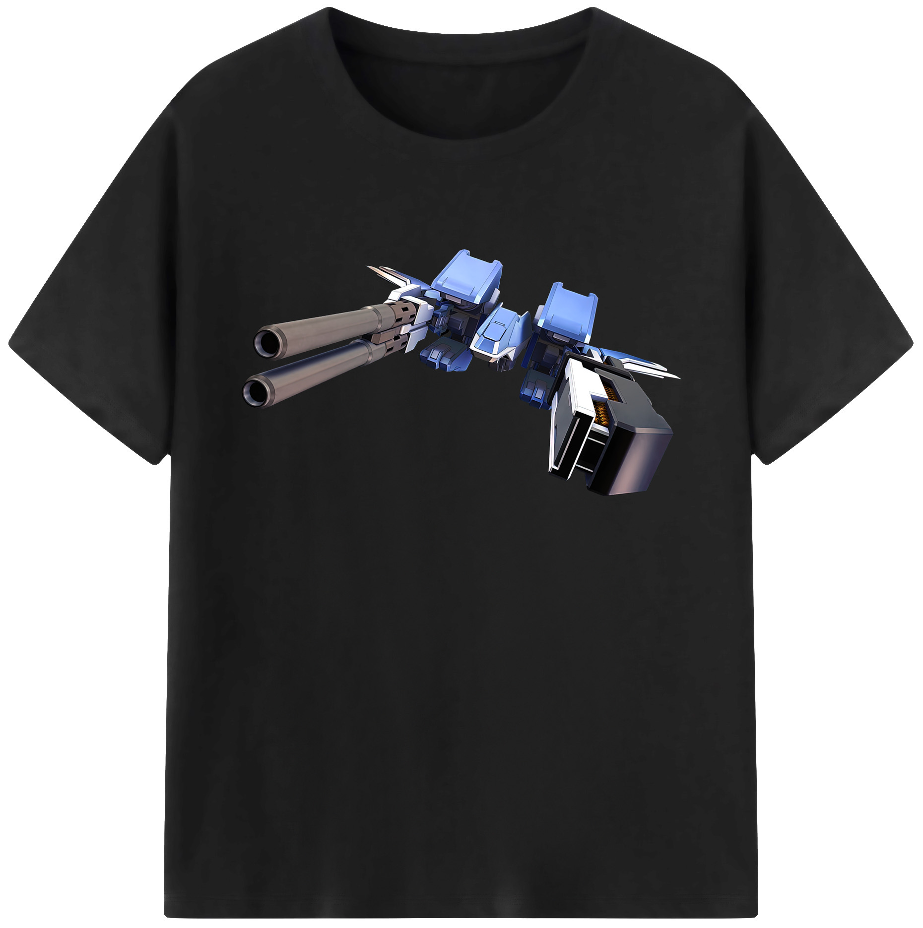 （画像用） 機動戦士ガンダム Mobile Suit Gundam 綿100％ メンズ半袖Tシャツ｜肌触りやわらか＆通気性