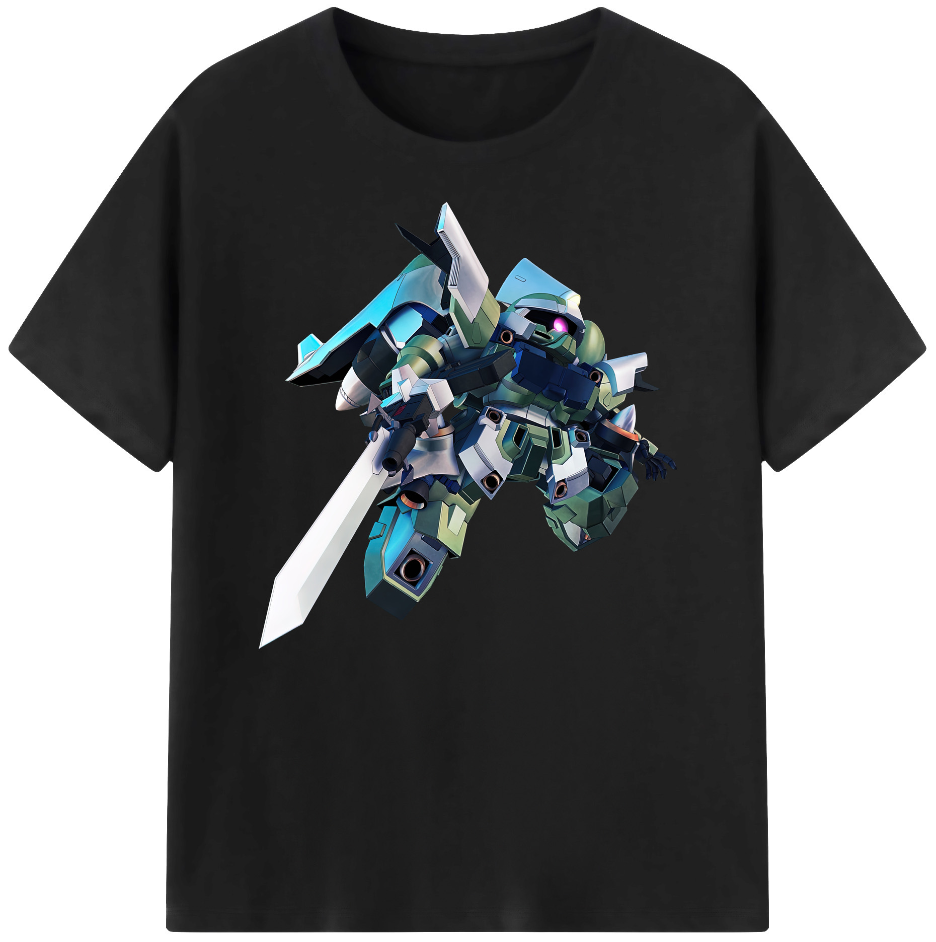 （画像用） 機動戦士ガンダム Mobile Suit Gundam 綿100％ メンズ半袖Tシャツ｜肌触りやわらか＆通気性